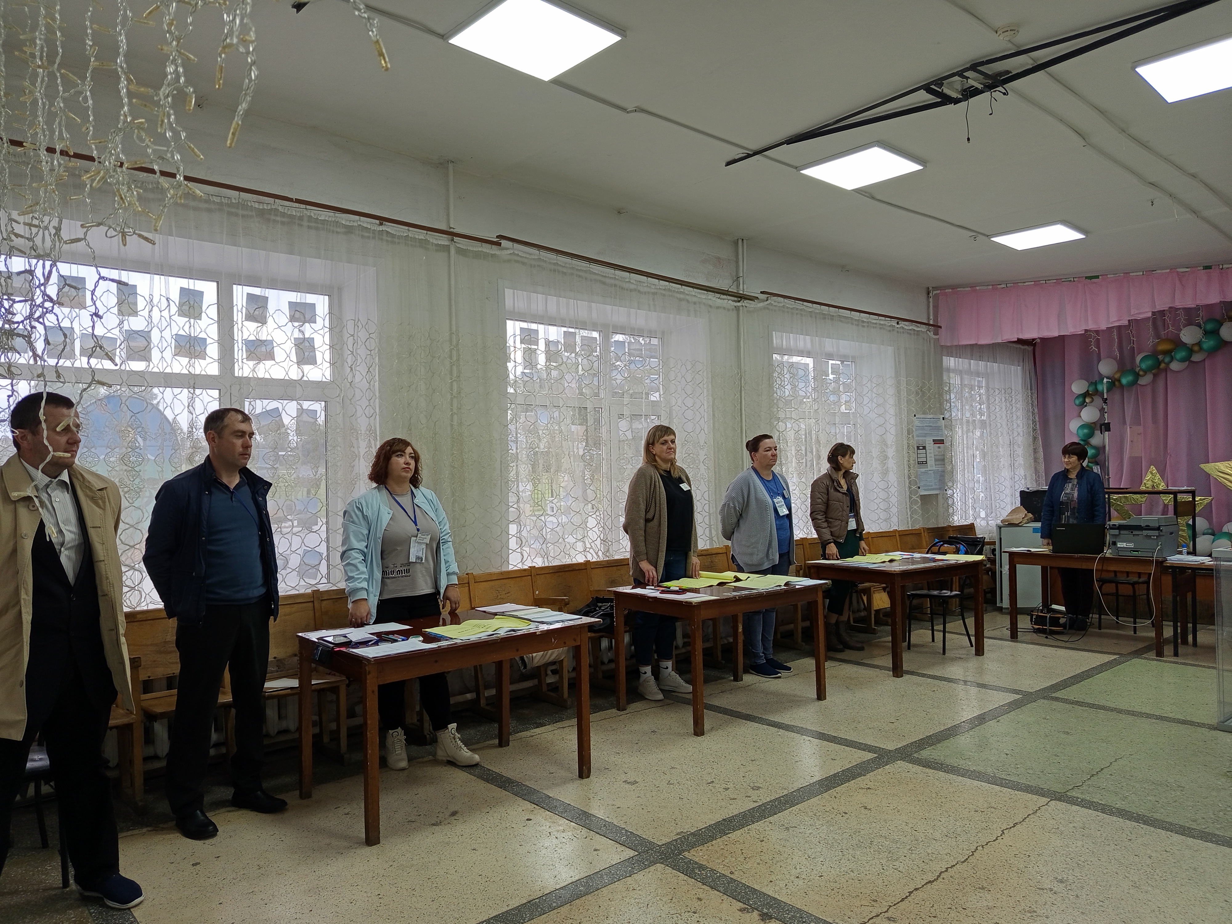 Сообщение наблюдателя — УИК №464, Новосибирская область