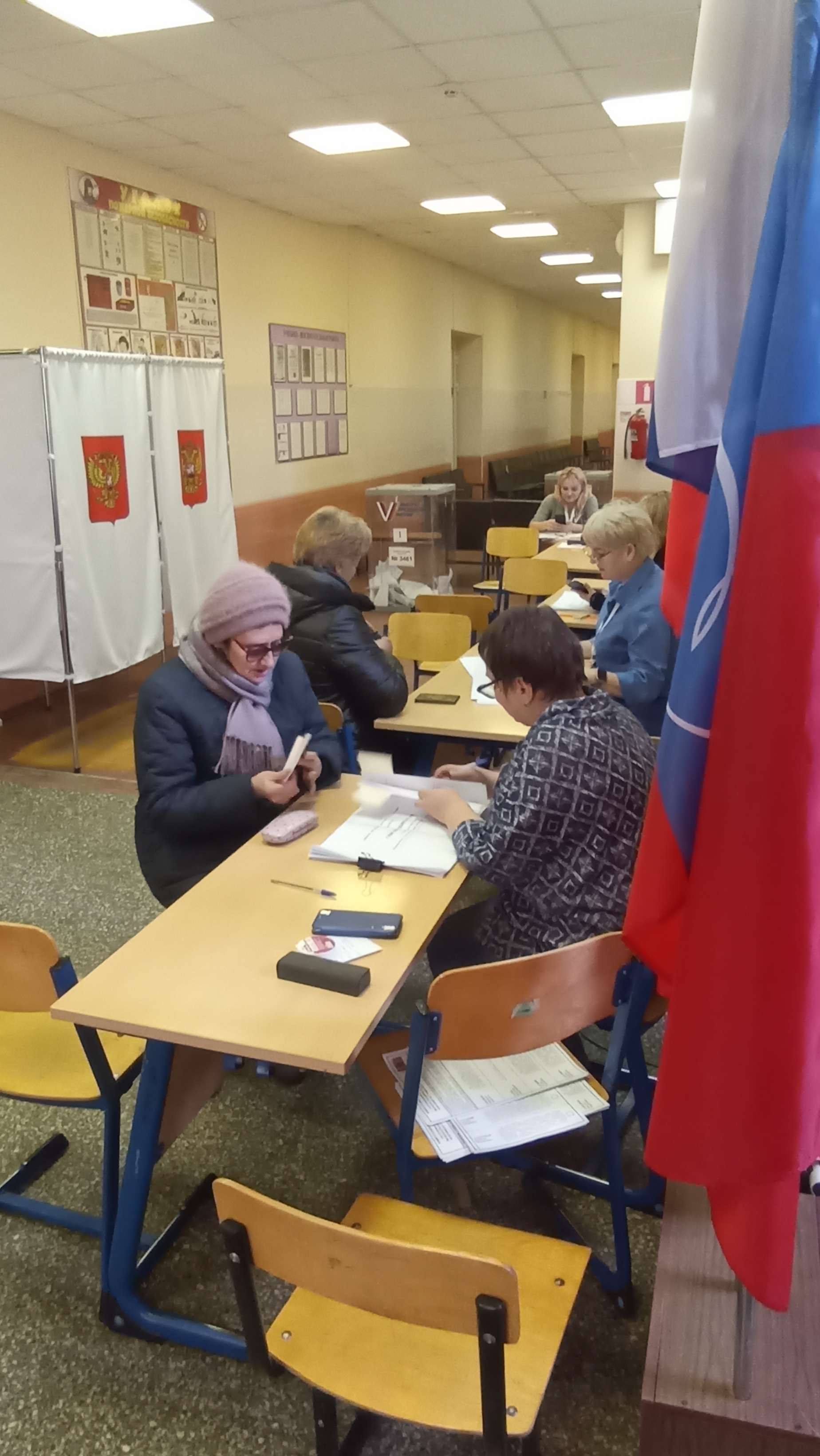 Сообщение наблюдателя — УИК №3461, Московская область
