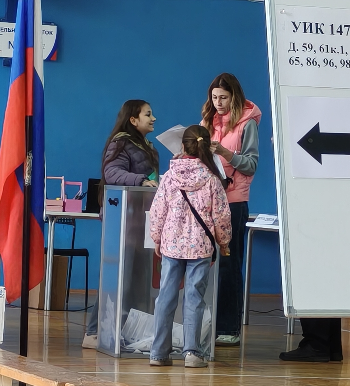 Сообщение — УИК №1477, Московская область