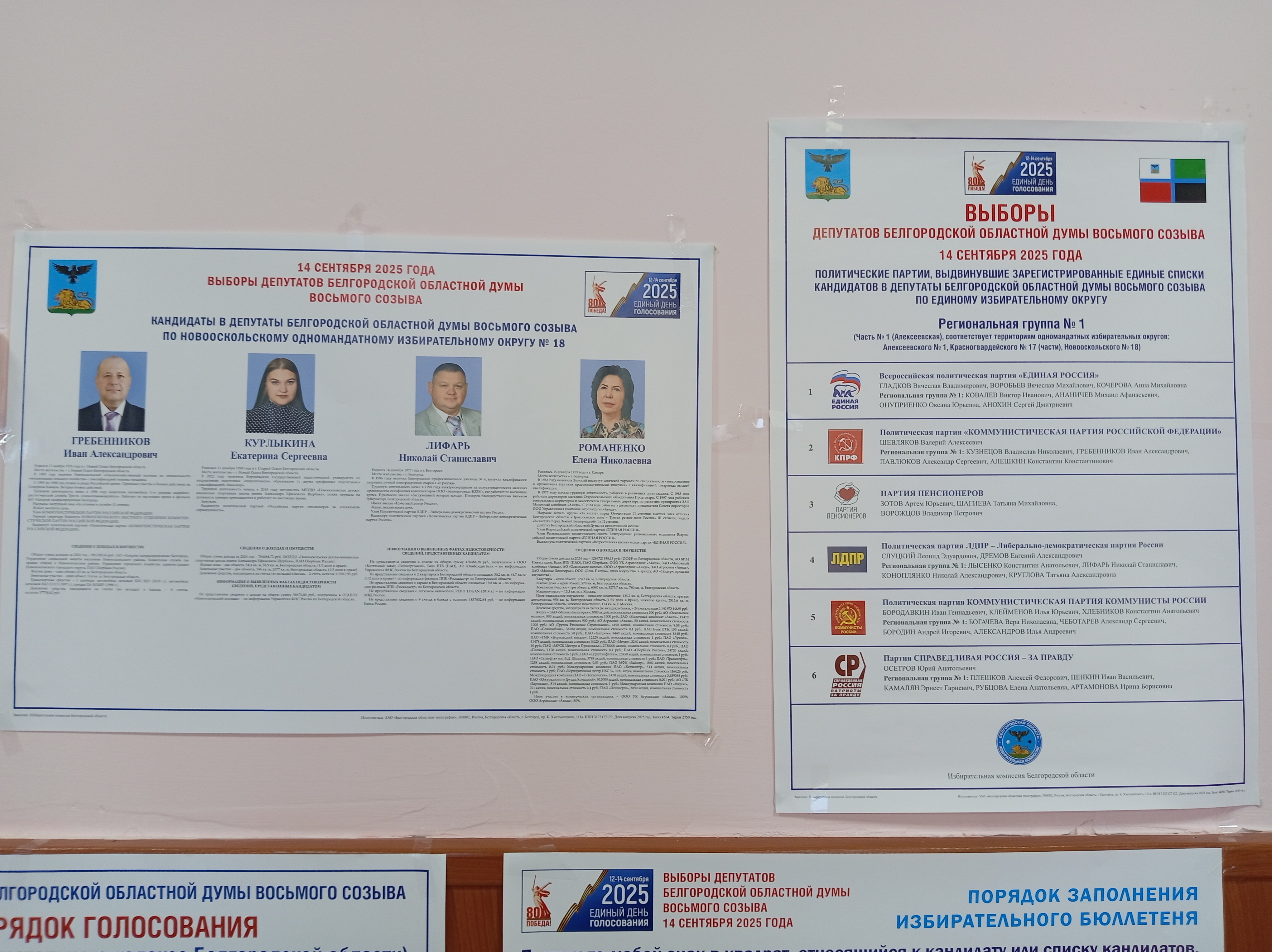 Сообщение наблюдателя — УИК №793, Белгородская область