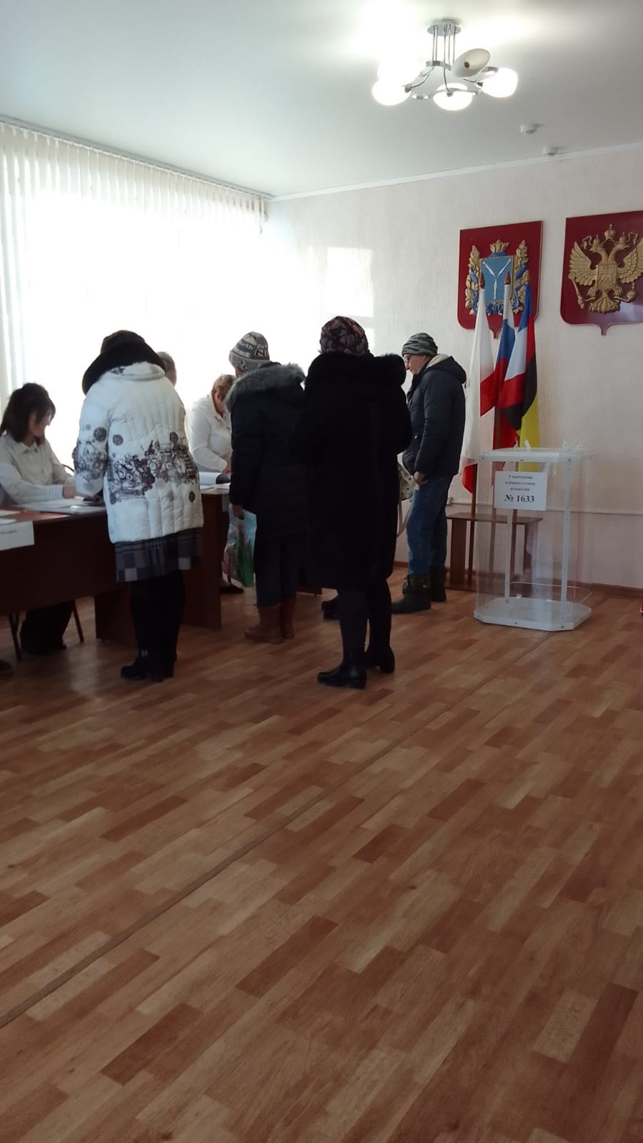 Сообщение наблюдателя — УИК №1633, Саратовская область