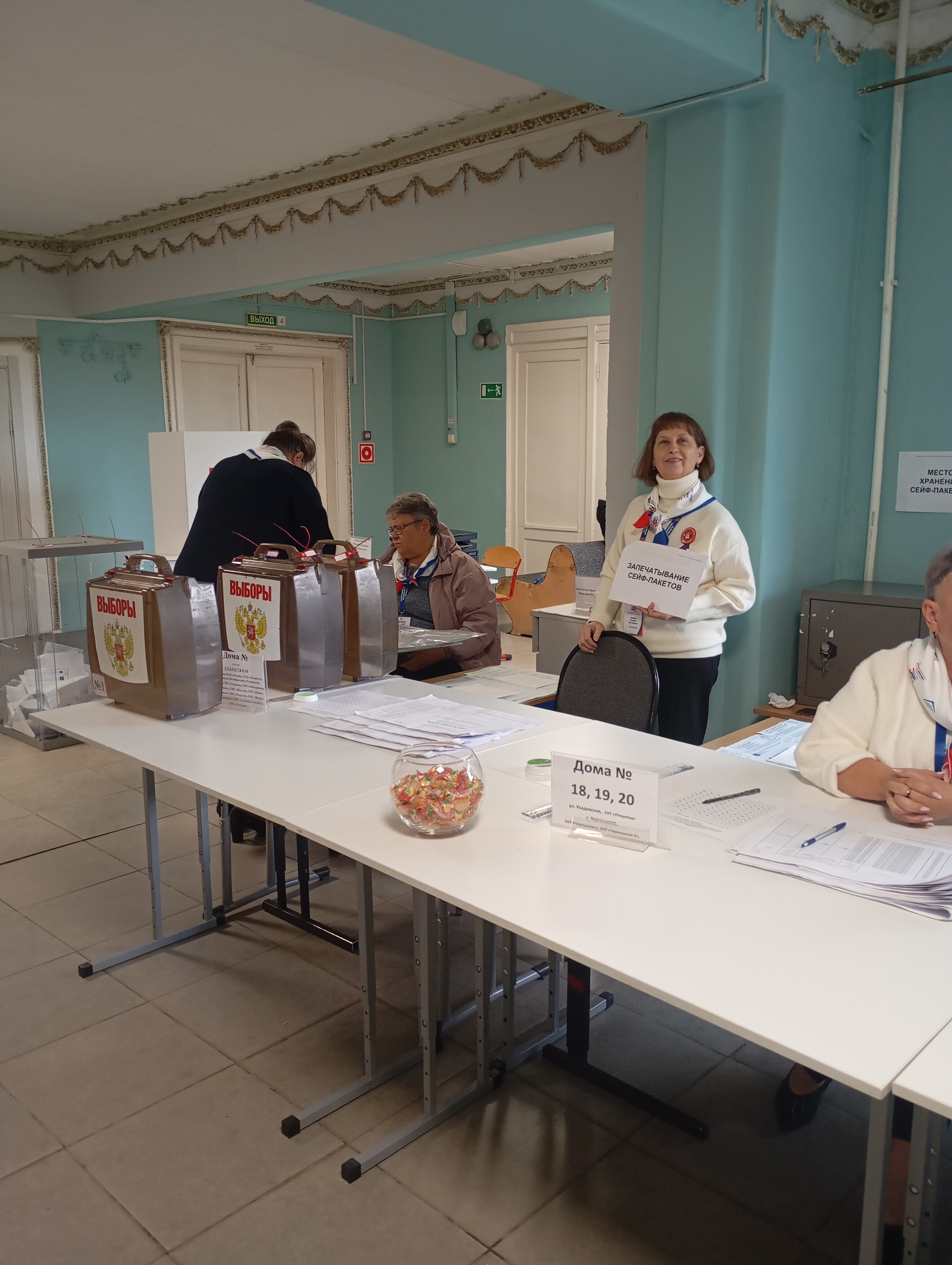 Сообщение — УИК №3075, Московская область
