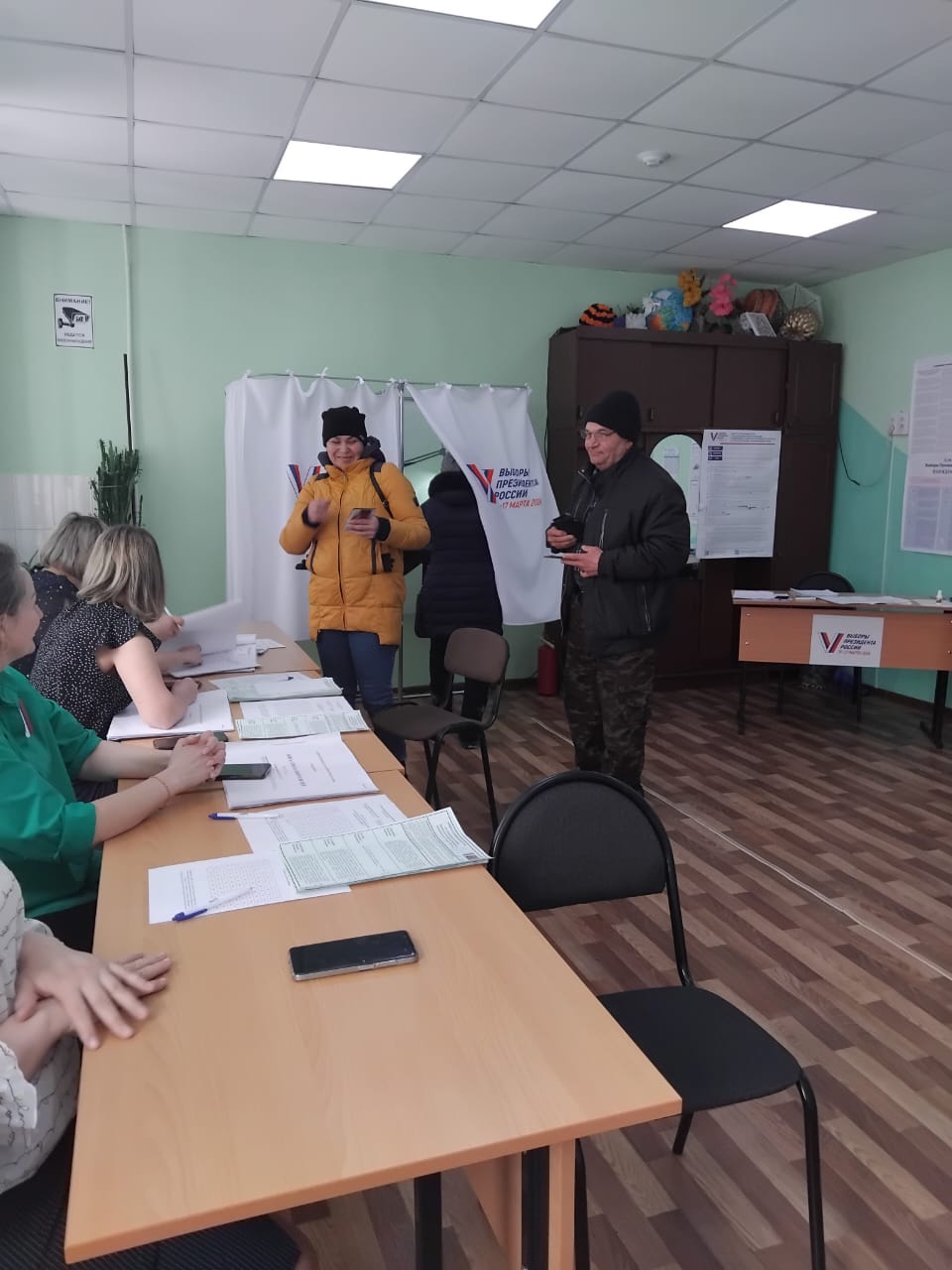 Сообщение наблюдателя — УИК №1058, Красноярский край