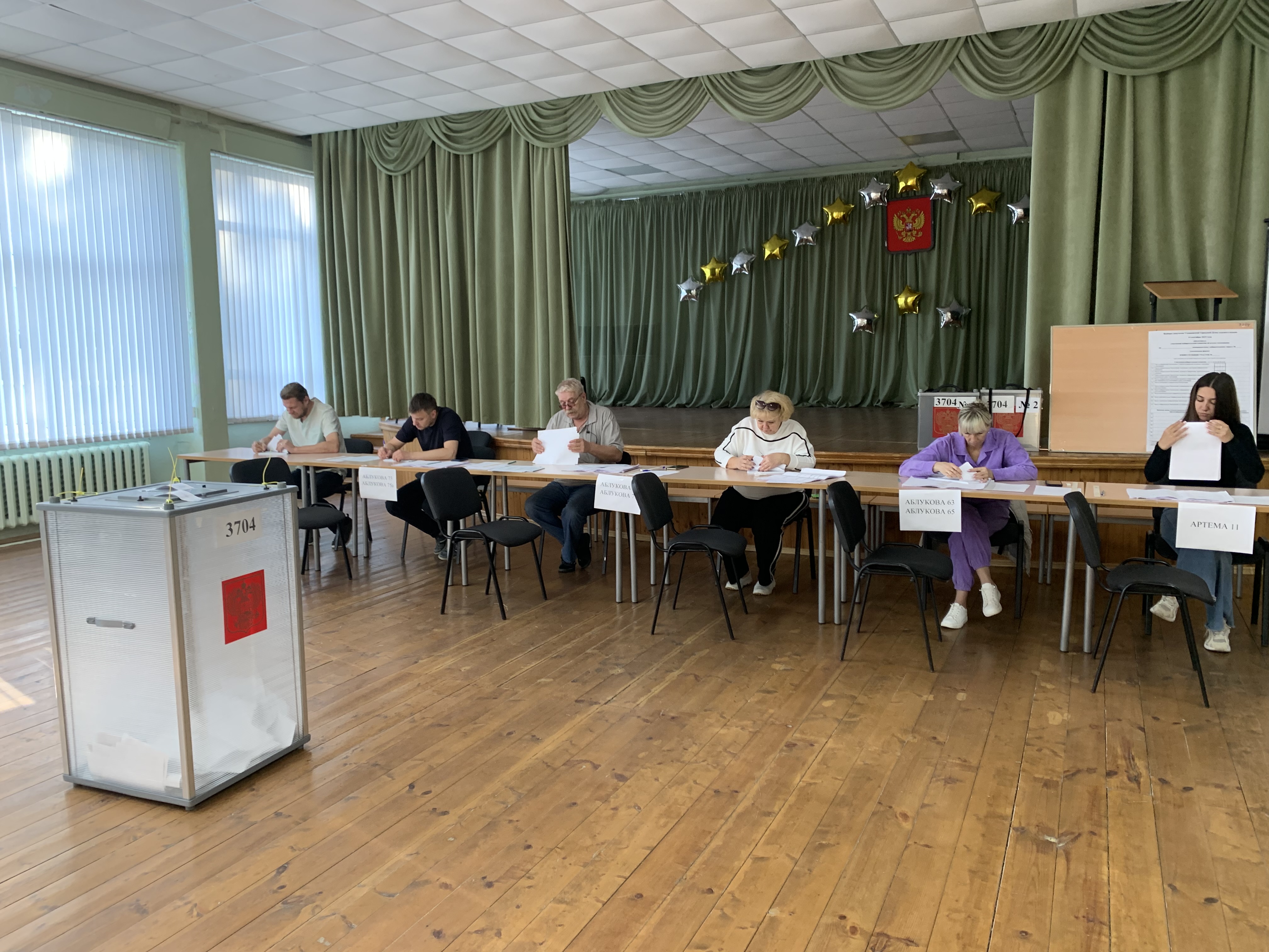 Сообщение наблюдателя — УИК №3704, Ульяновская область