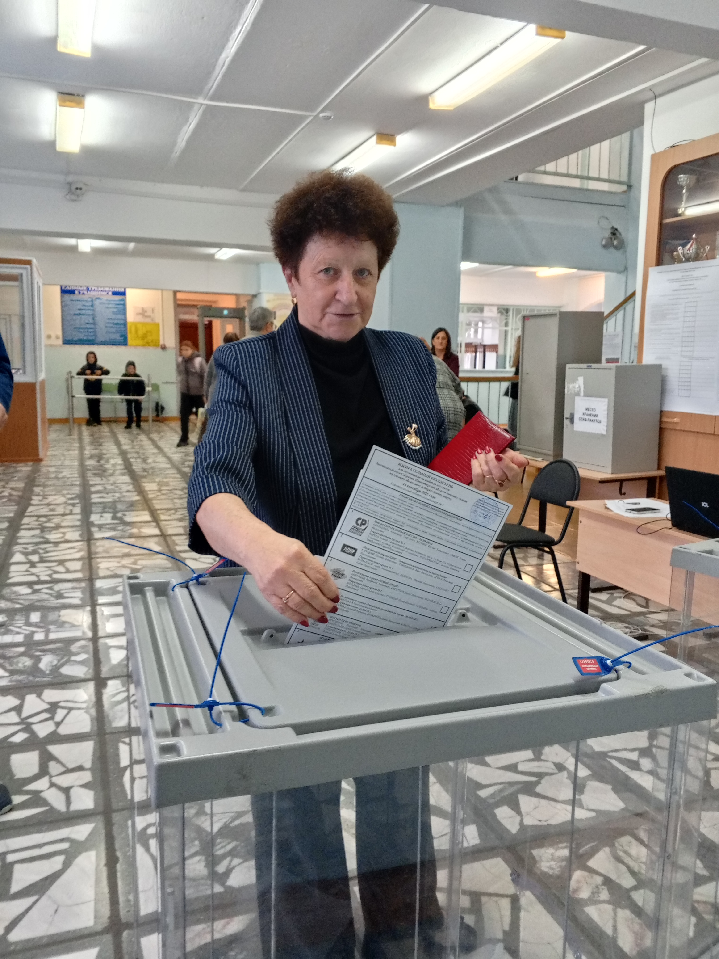 Сообщение наблюдателя — УИК №186, Новосибирская область