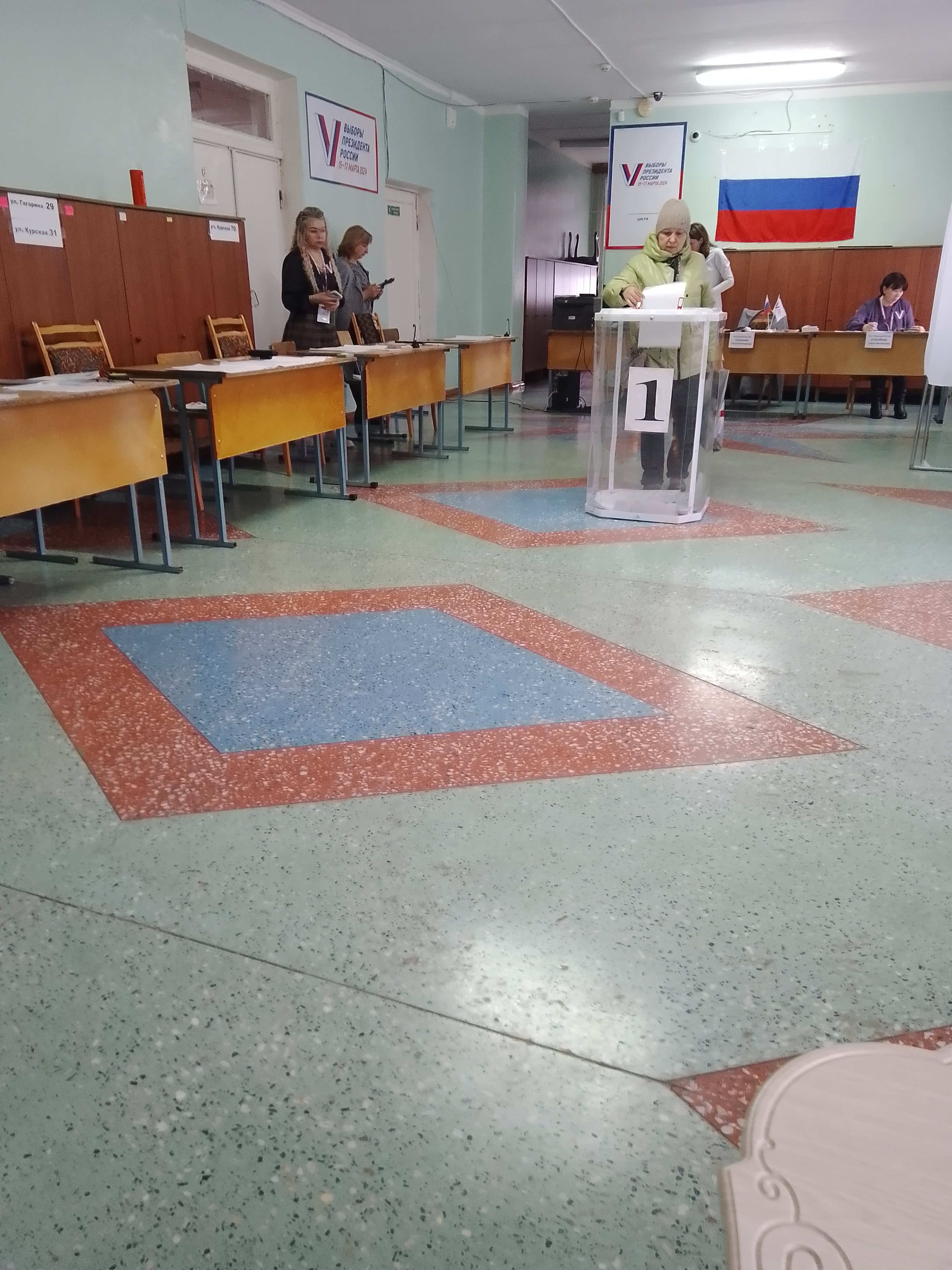 Сообщение наблюдателя — УИК №304, Курская область
