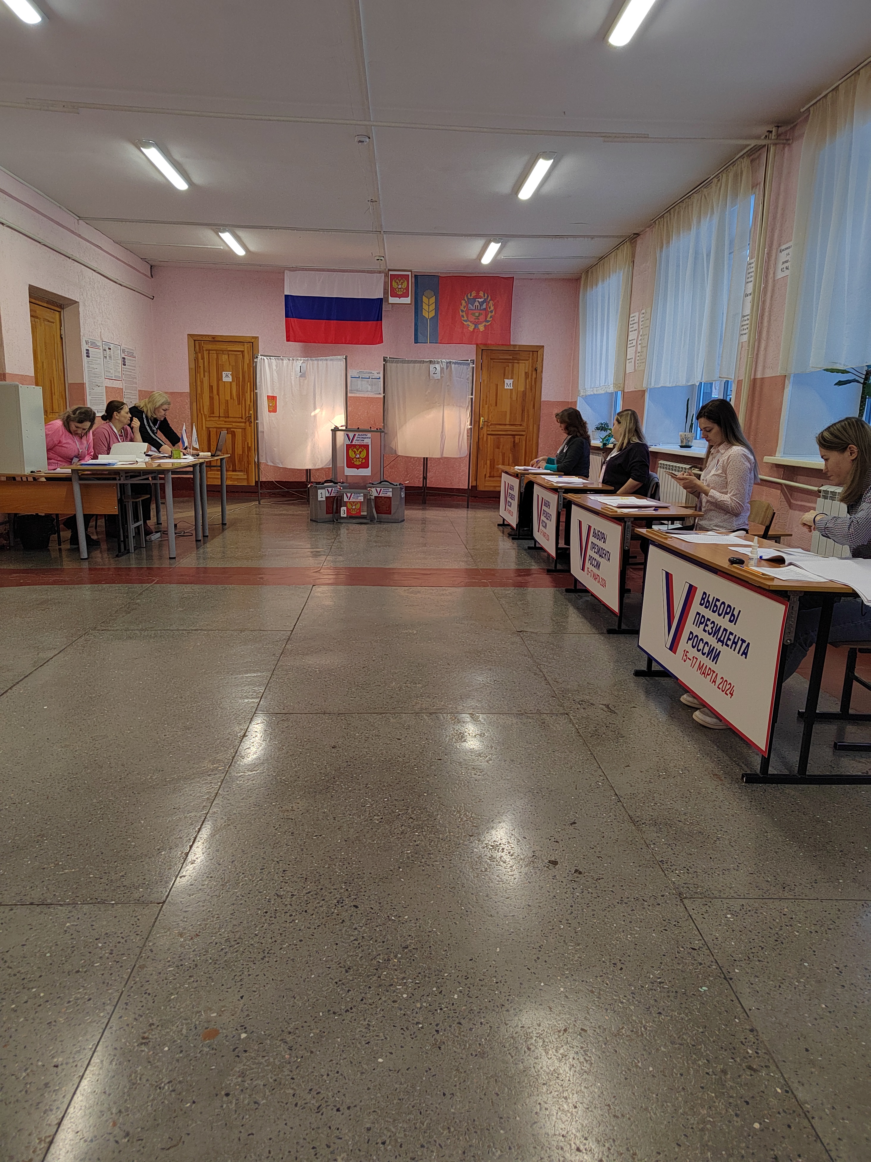 Сообщение наблюдателя — УИК №233, Алтайский край