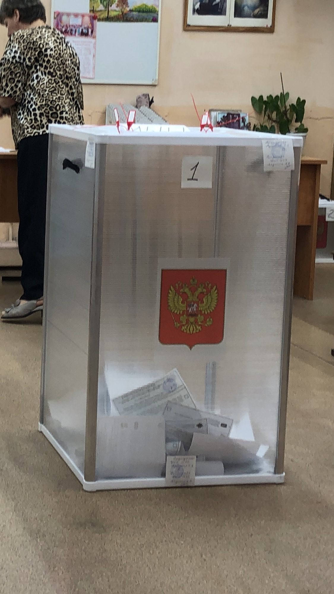 Сообщение — УИК №1547, Московская область