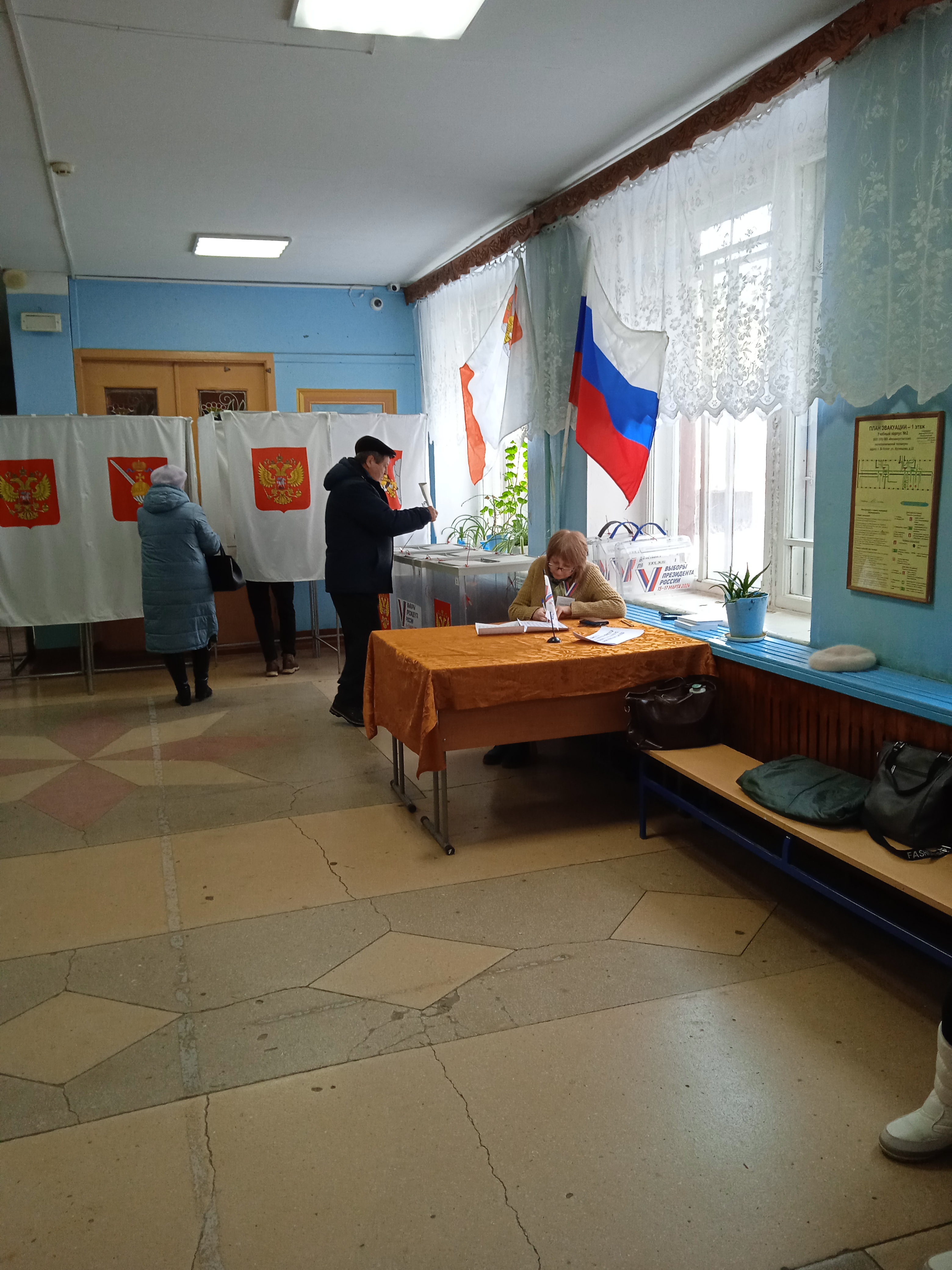 Сообщение наблюдателя — УИК №101, Вологодская область