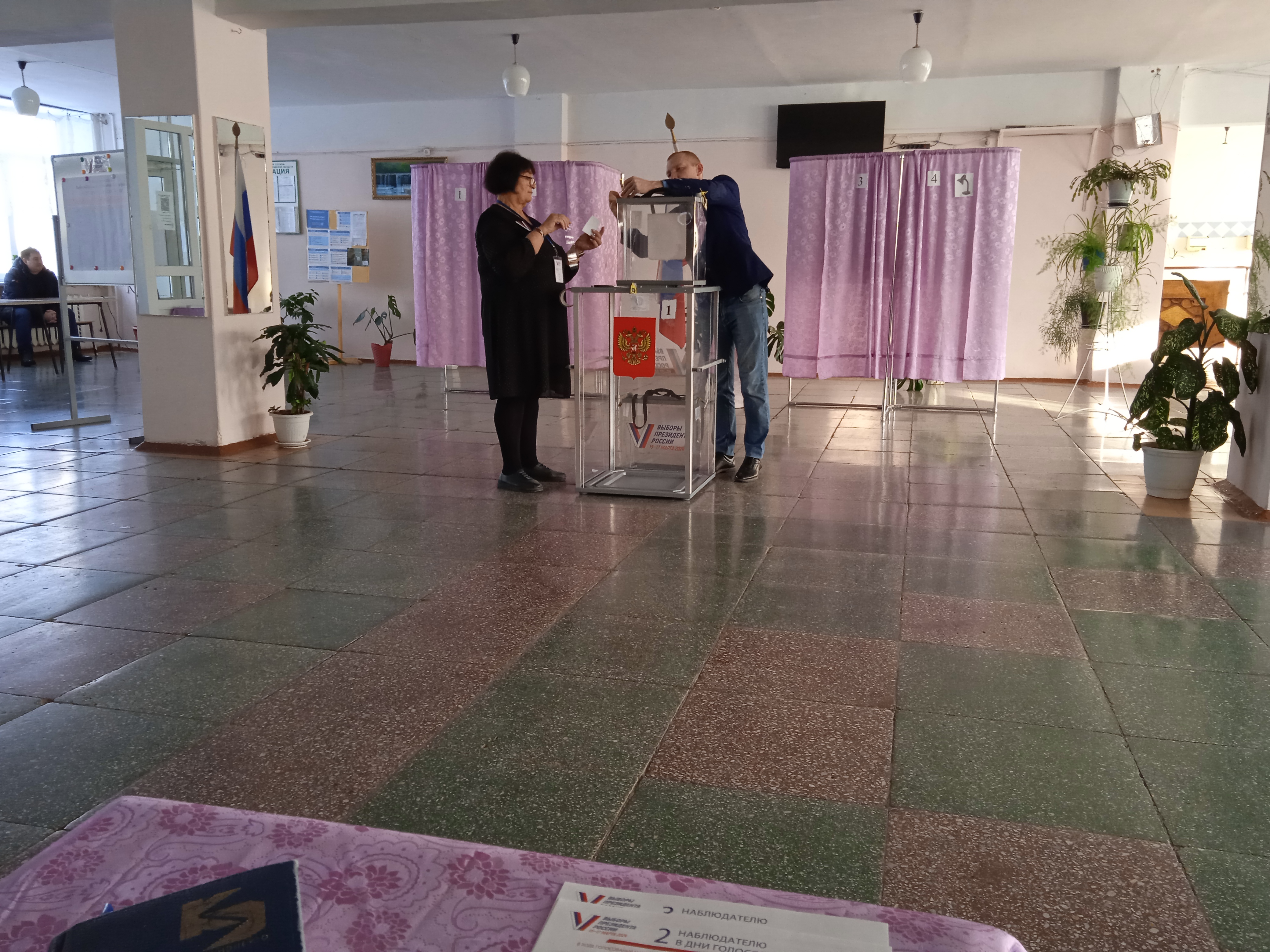 Сообщение наблюдателя — УИК №597, Кировская область