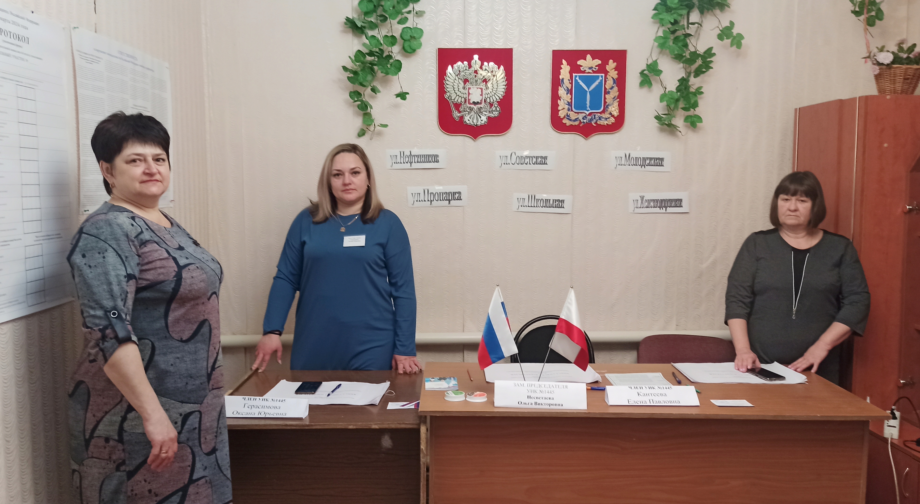Сообщение наблюдателя — УИК №1445, Саратовская область