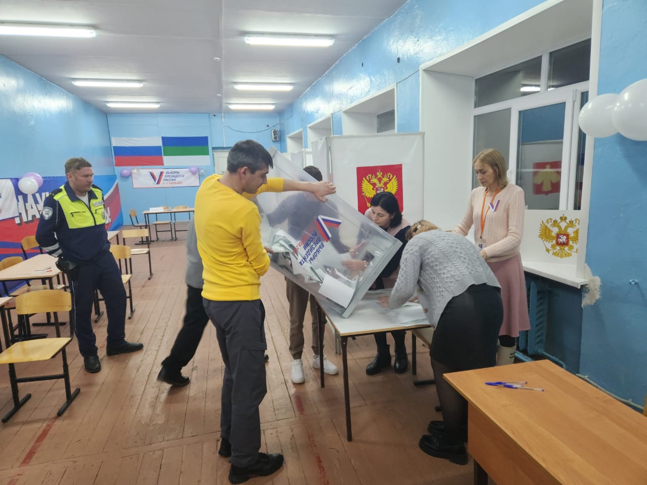 Сообщение наблюдателя — УИК №565, Республика Коми