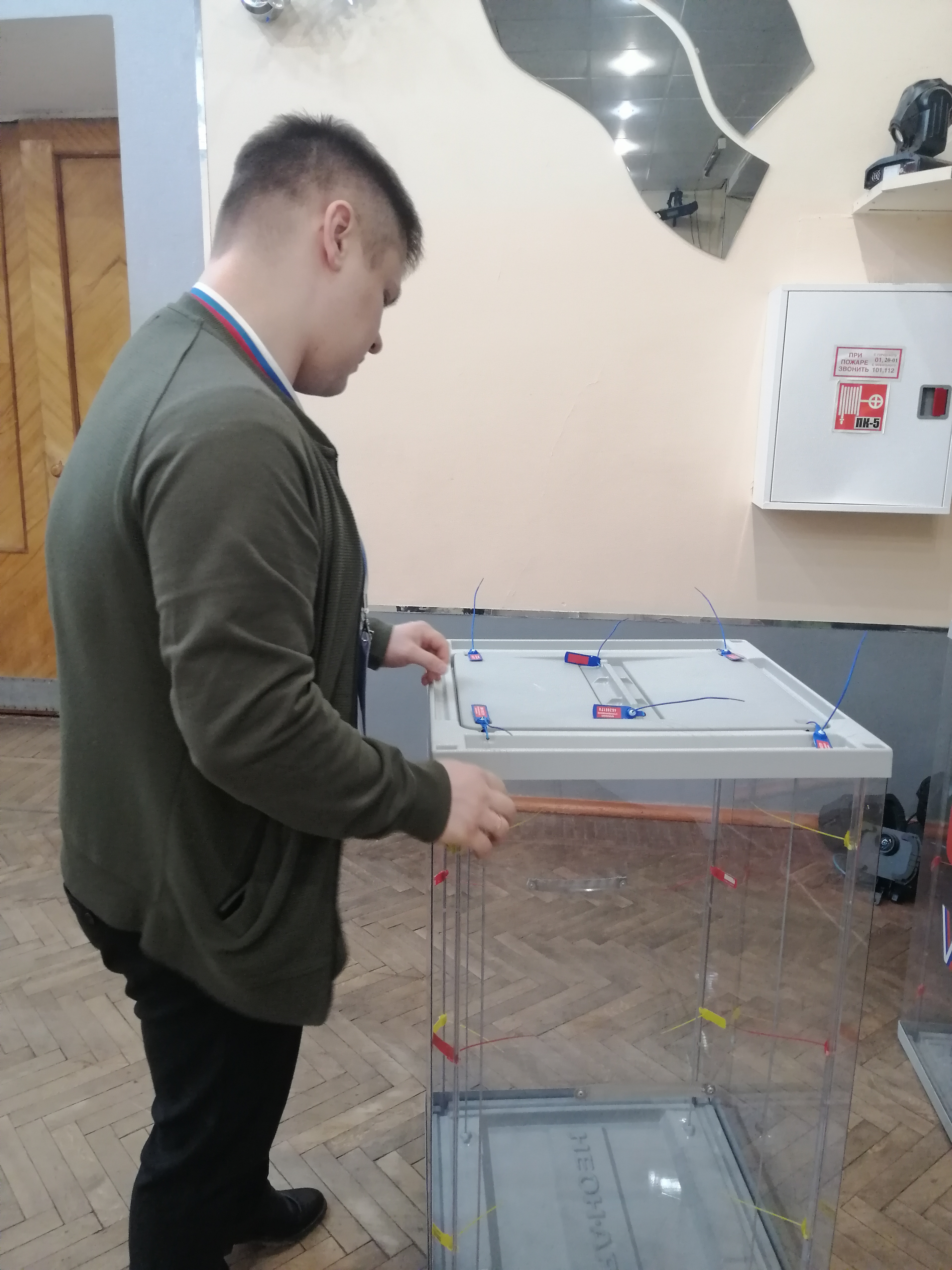 Сообщение наблюдателя — УИК №227, Новгородская область