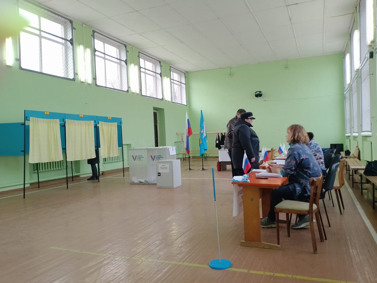 Сообщение наблюдателя — УИК №541, Псковская область