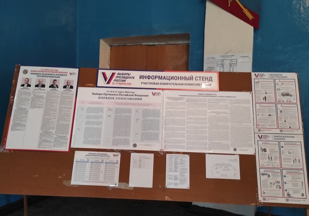 Сообщение наблюдателя — УИК №3231, Московская область