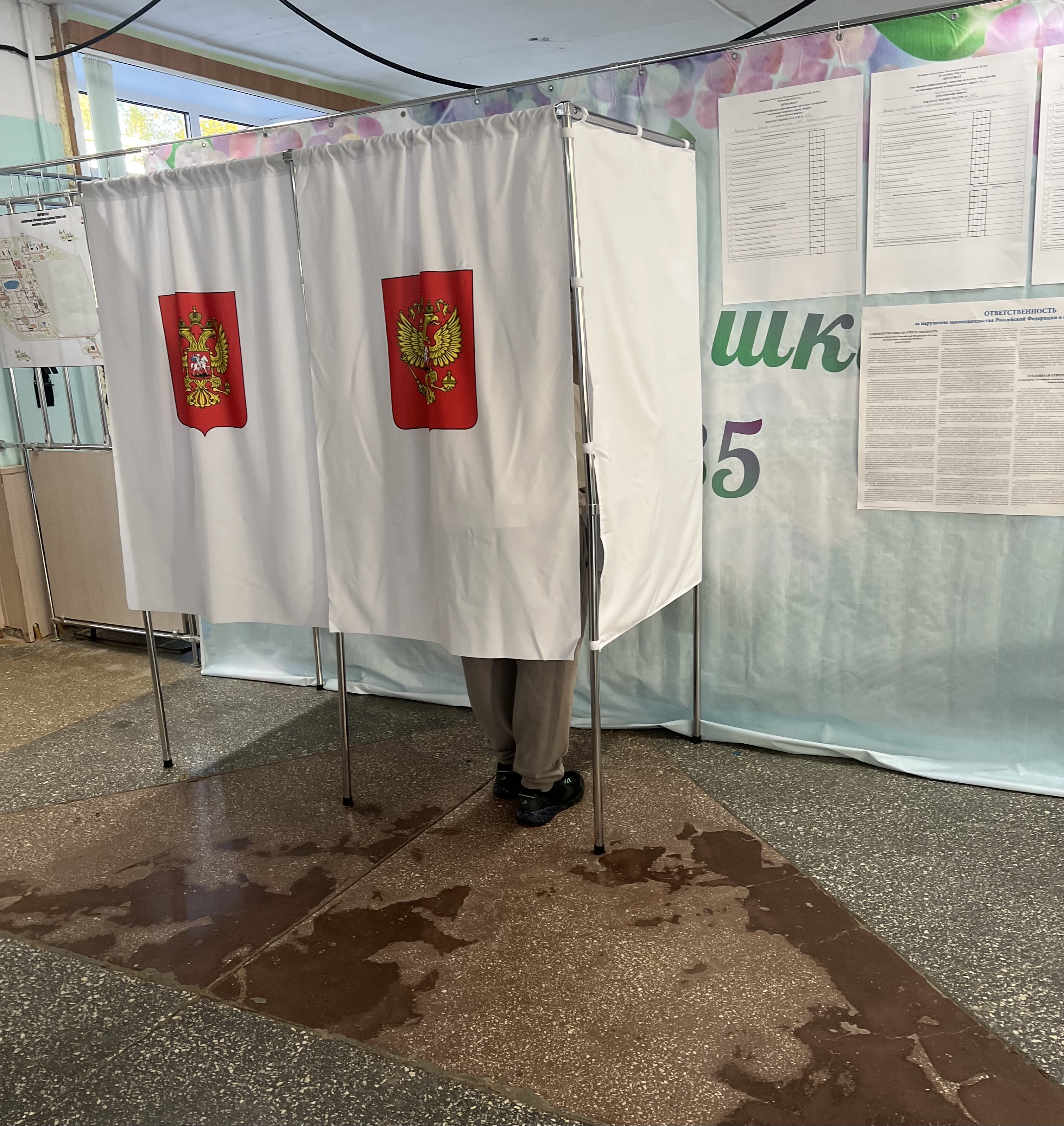 Сообщение — УИК №1626, Московская область