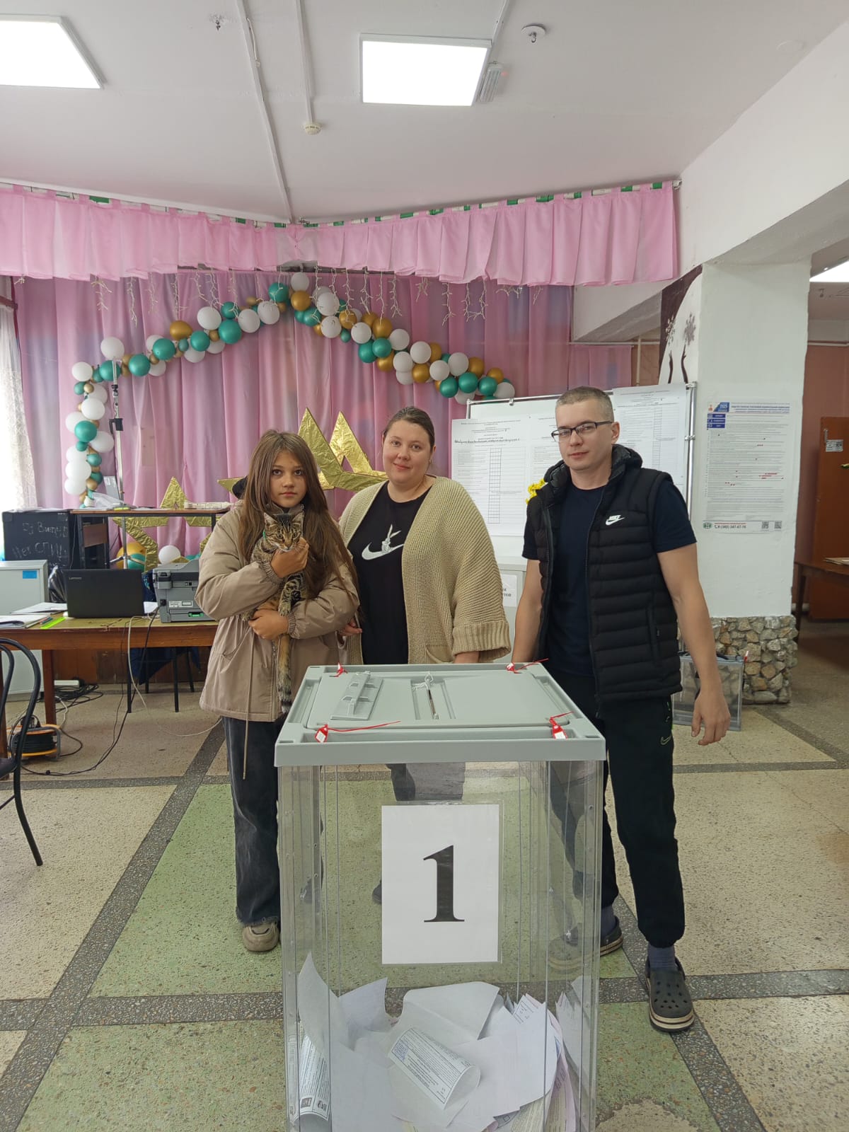 Сообщение наблюдателя — УИК №465, Новосибирская область