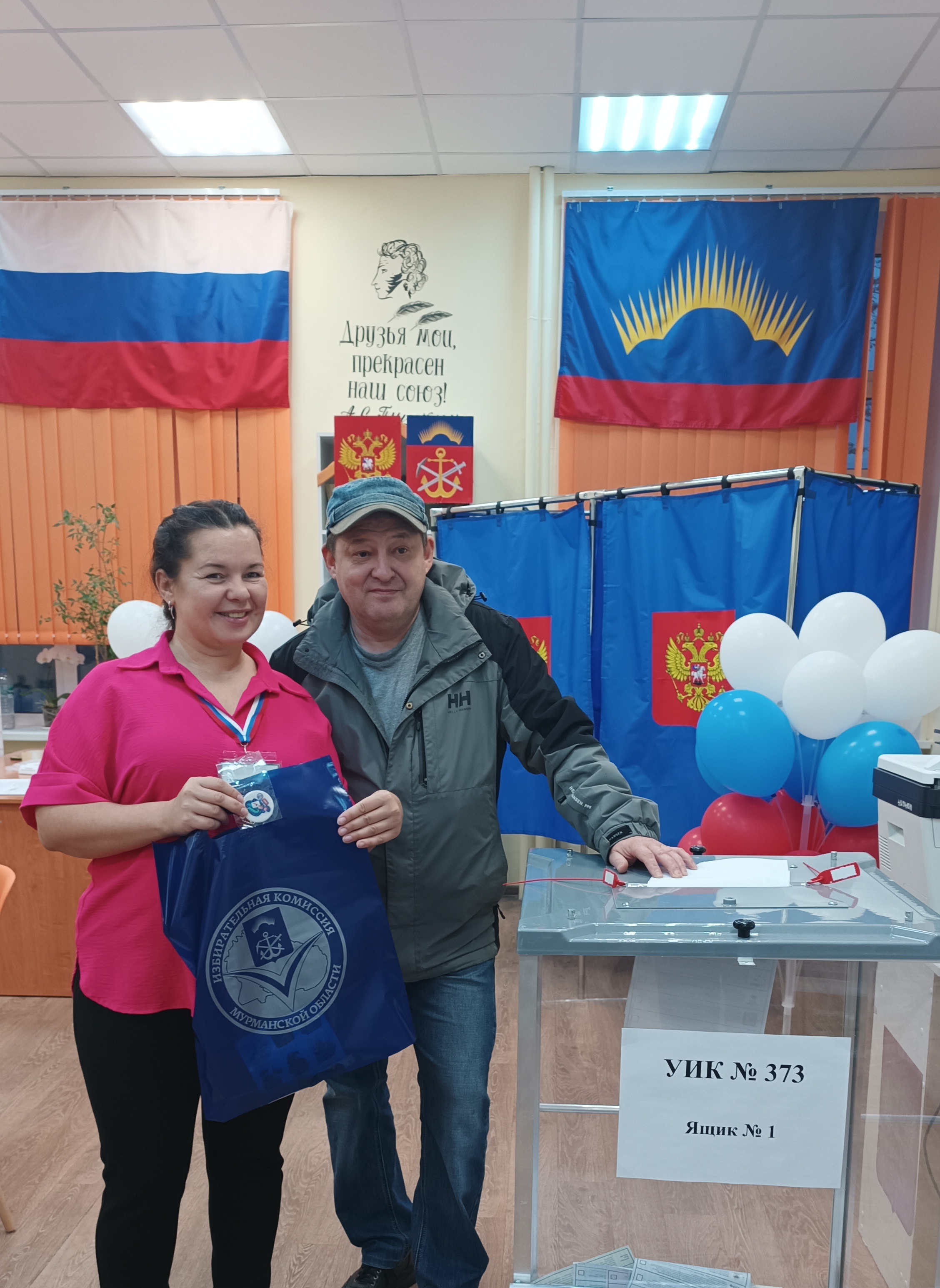 Сообщение — УИК №373, Мурманская область