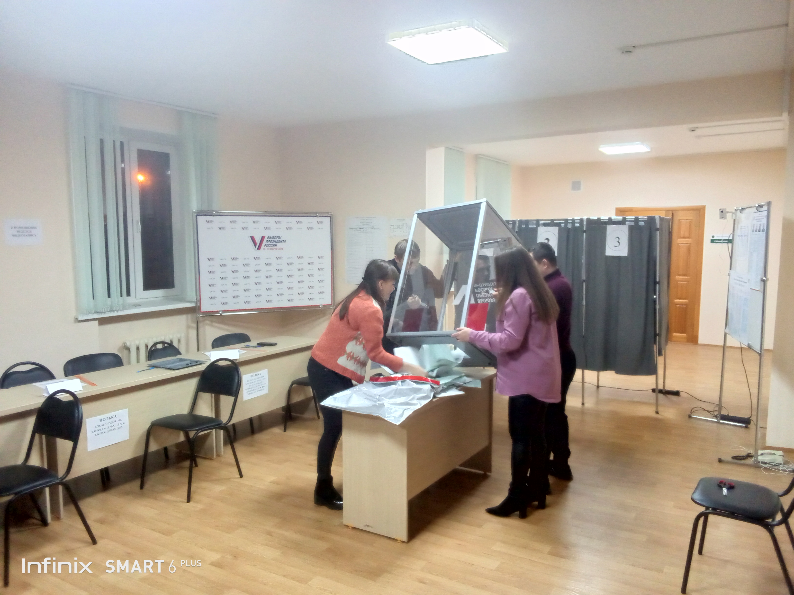 Сообщение наблюдателя — УИК №116, Республика Марий Эл