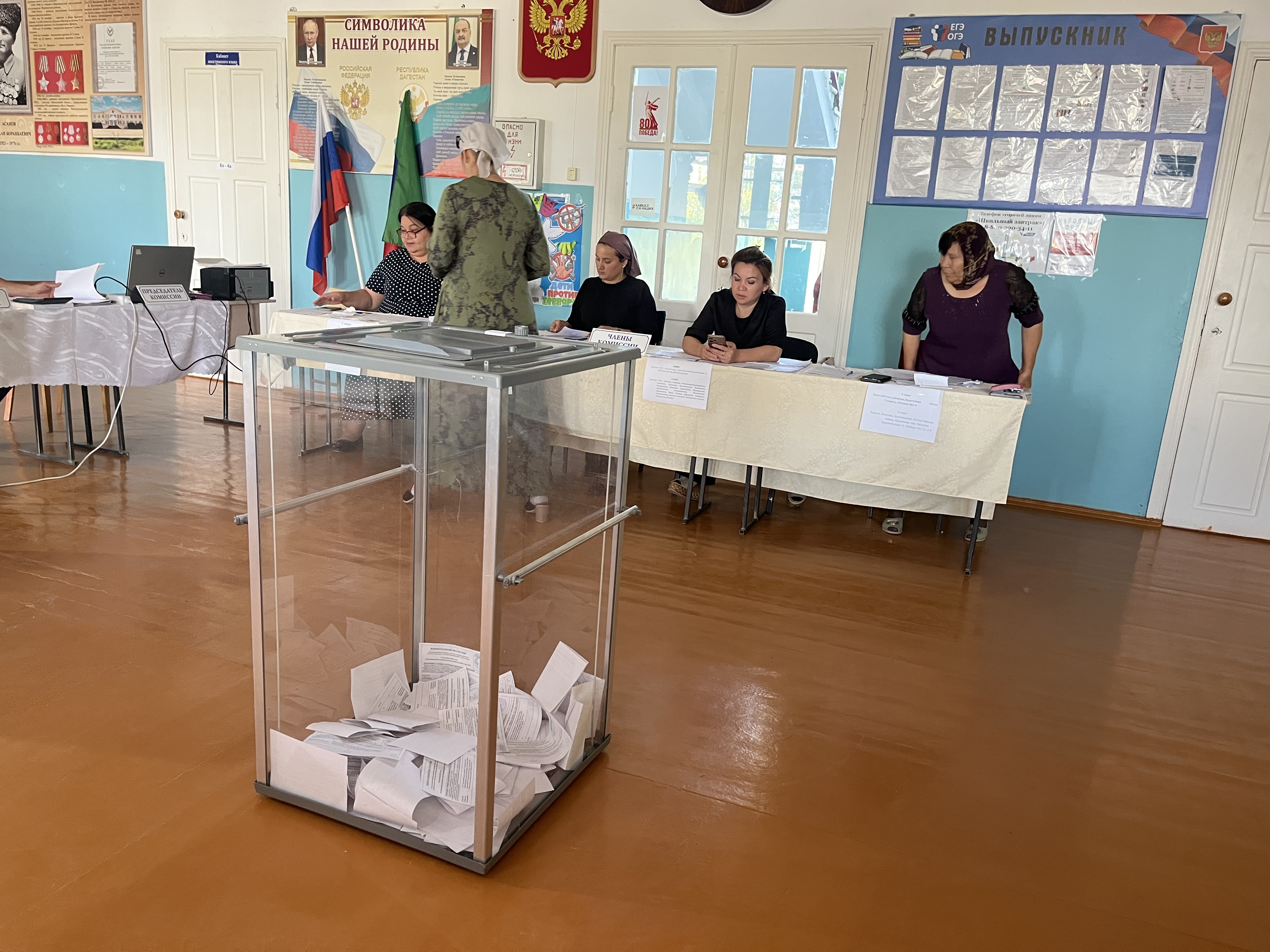 Сообщение наблюдателя — УИК №1163, Республика Дагестан