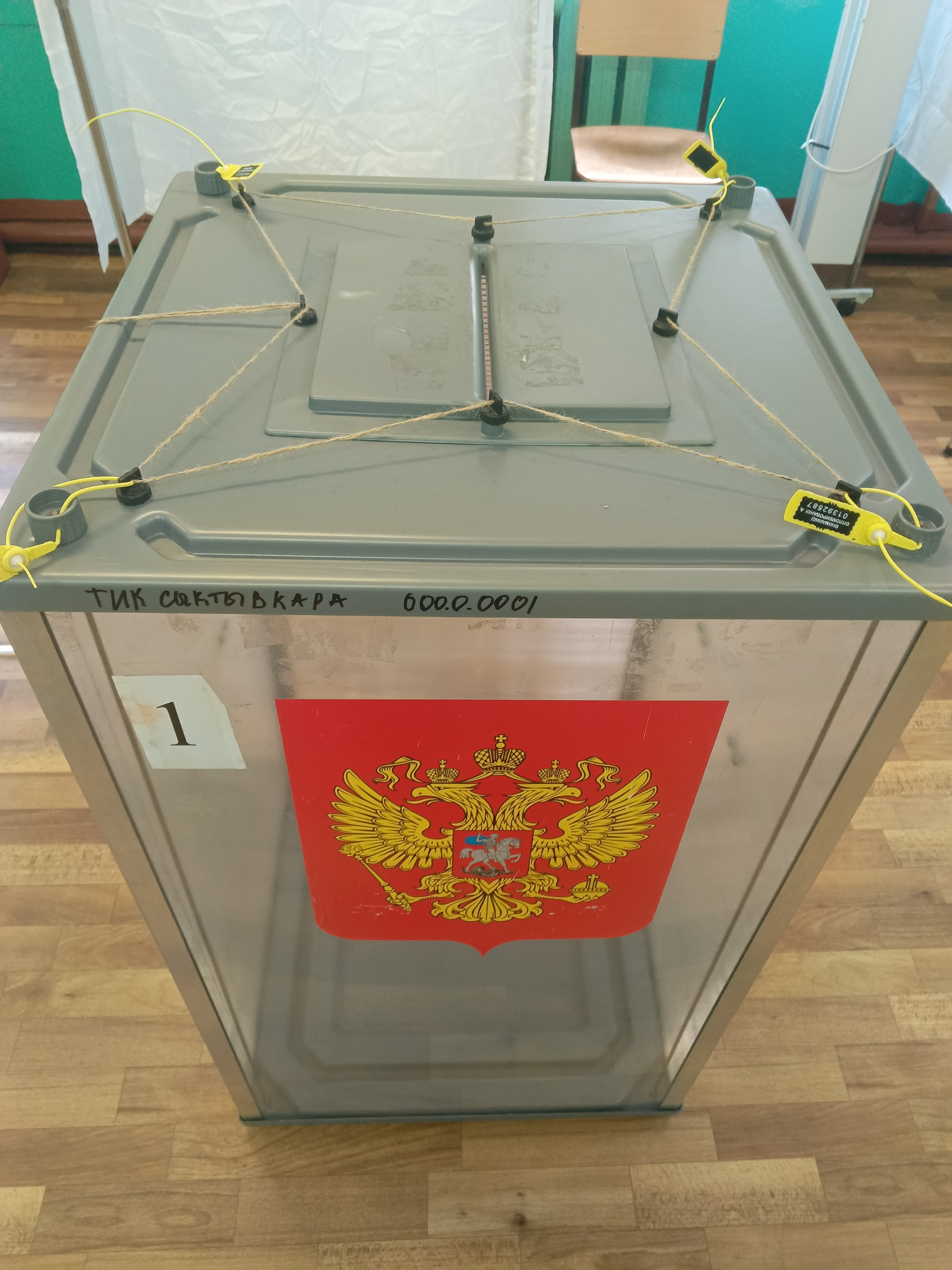 Сообщение — УИК №12, Республика Коми