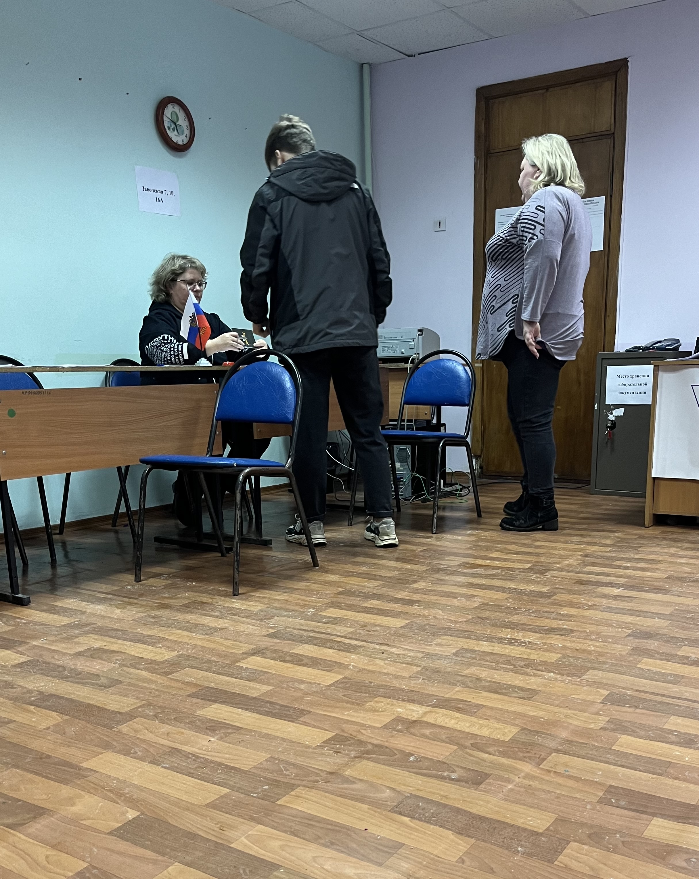 Сообщение наблюдателя — УИК №915, Владимирская область
