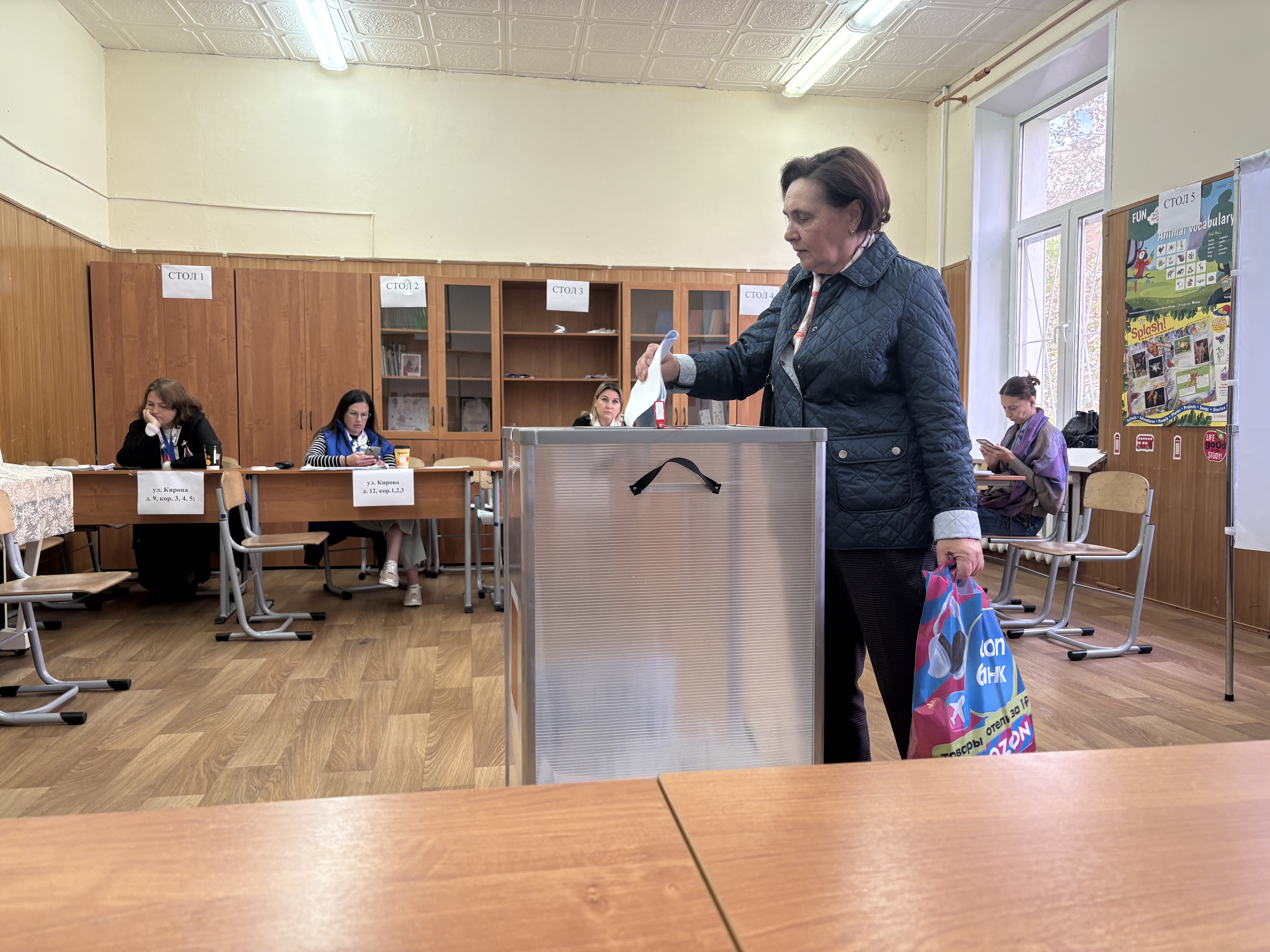 Сообщение — УИК №3825, Московская область