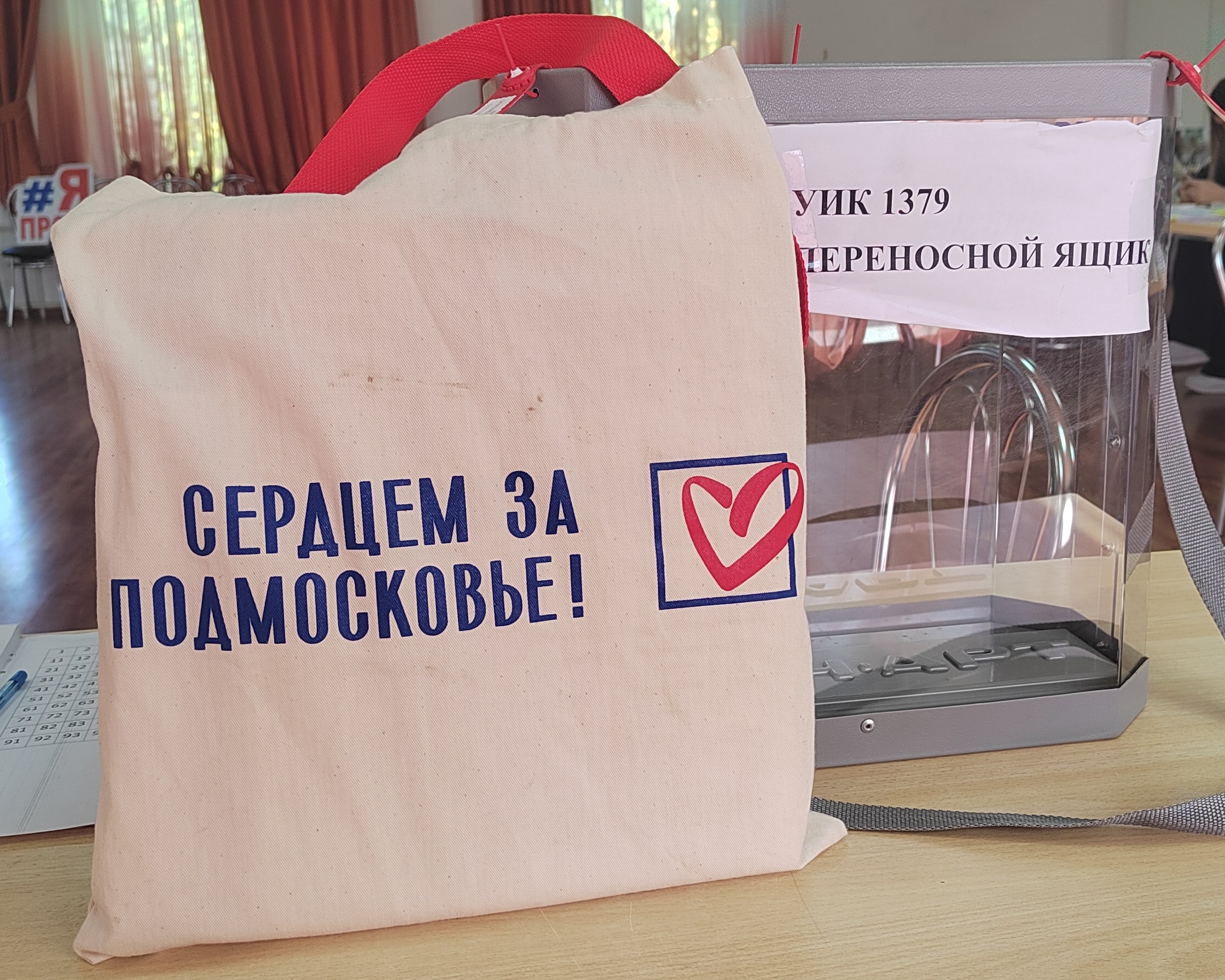 Сообщение — УИК №1379, Московская область