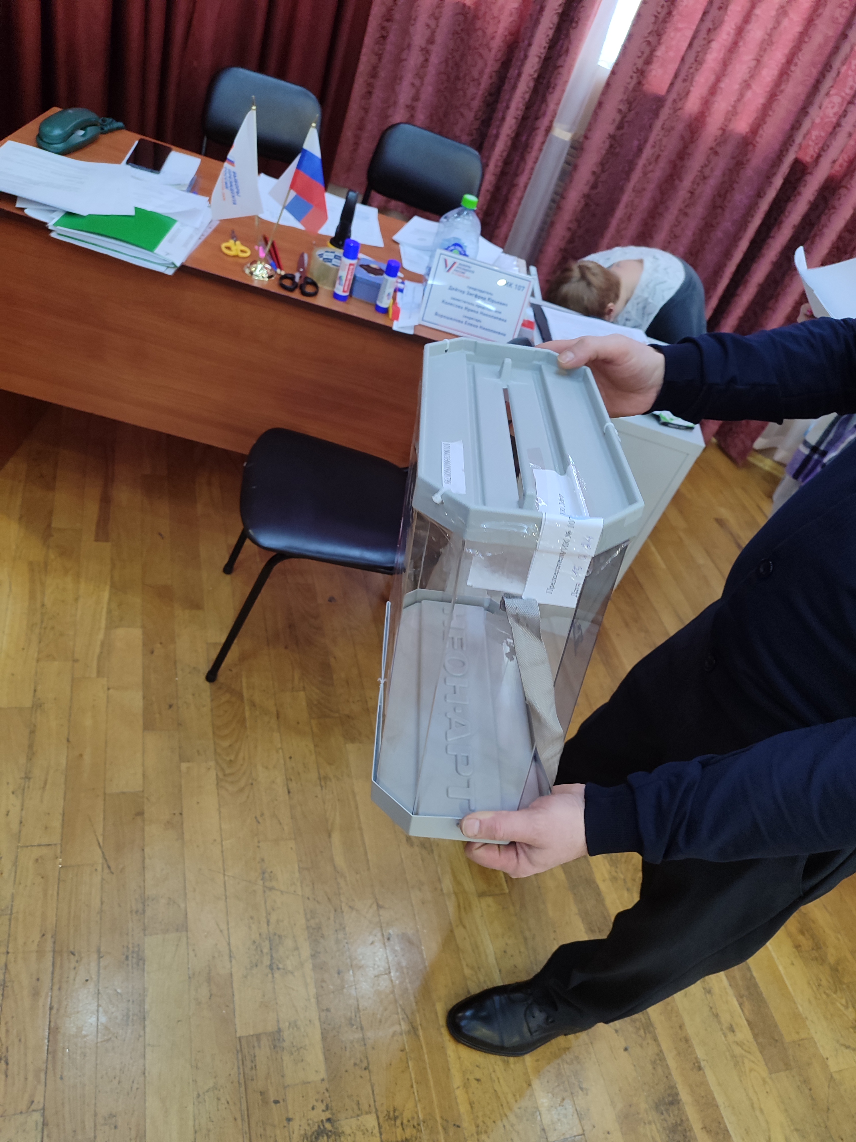 Сообщение наблюдателя — УИК №107, Республика Коми