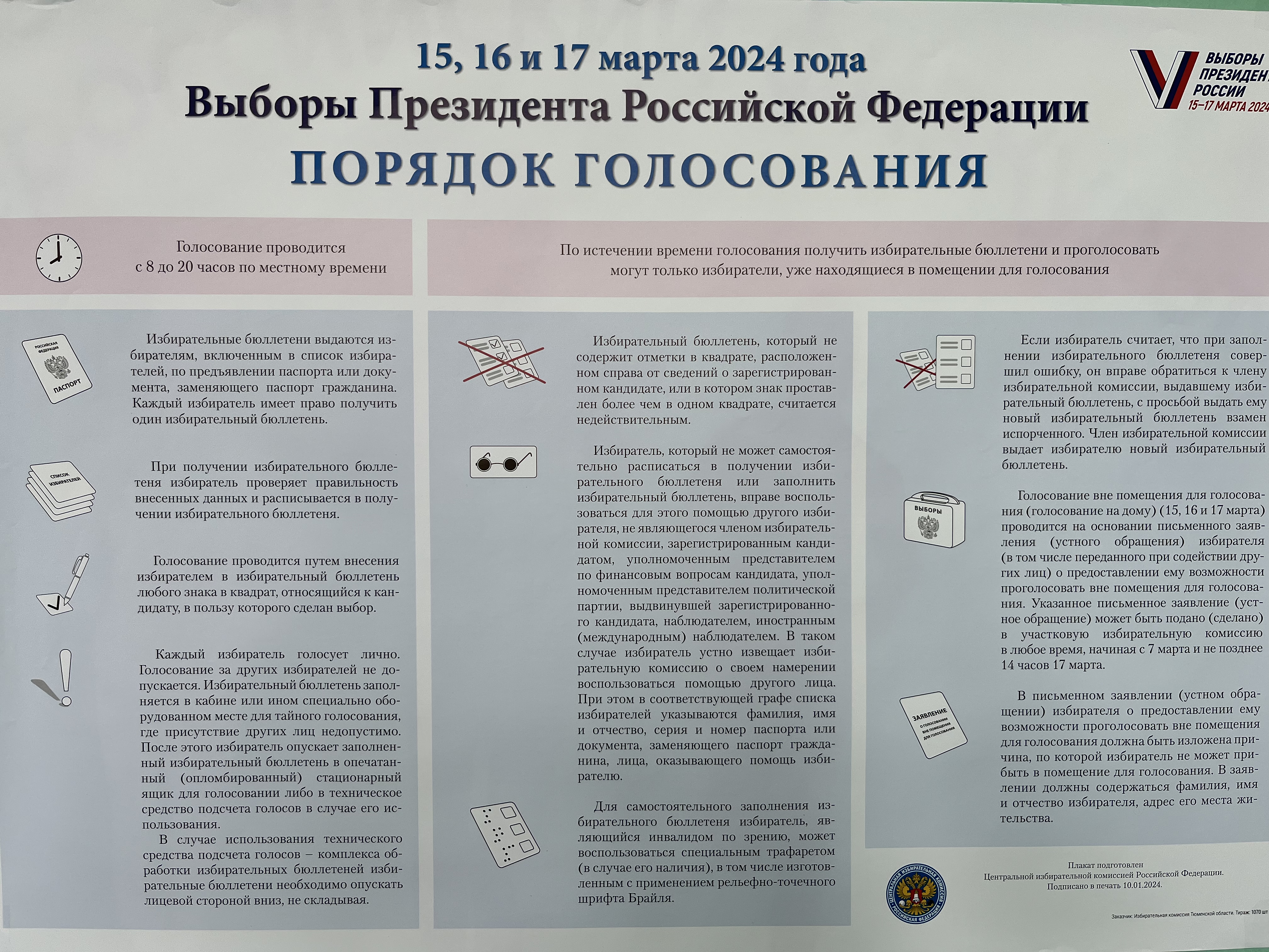 Сообщение наблюдателя — УИК №2810, Тюменская область