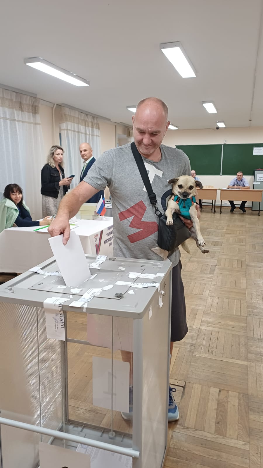 Сообщение наблюдателя — УИК №2342, Краснодарский край