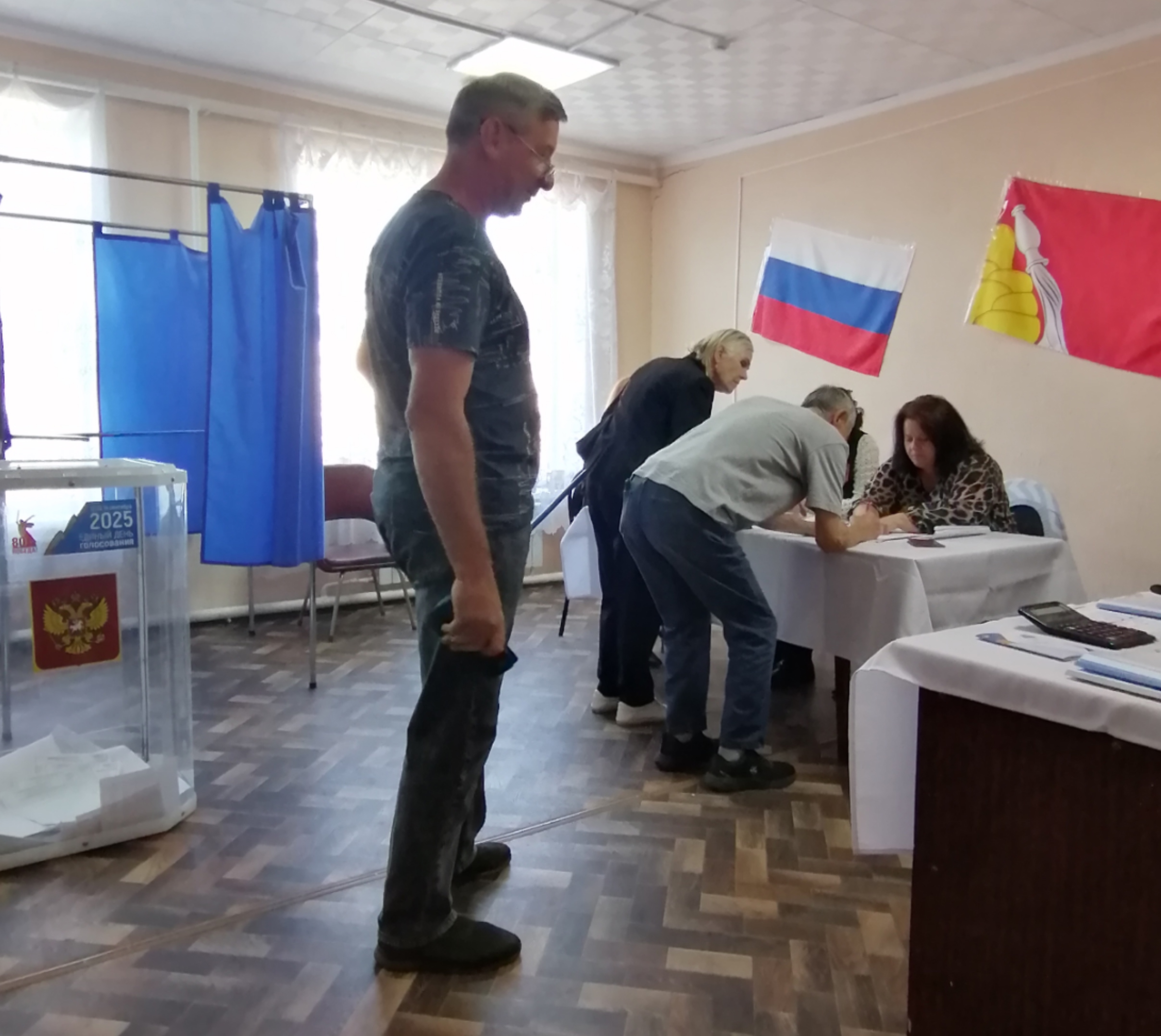 Сообщение наблюдателя — УИК №724, Воронежская область