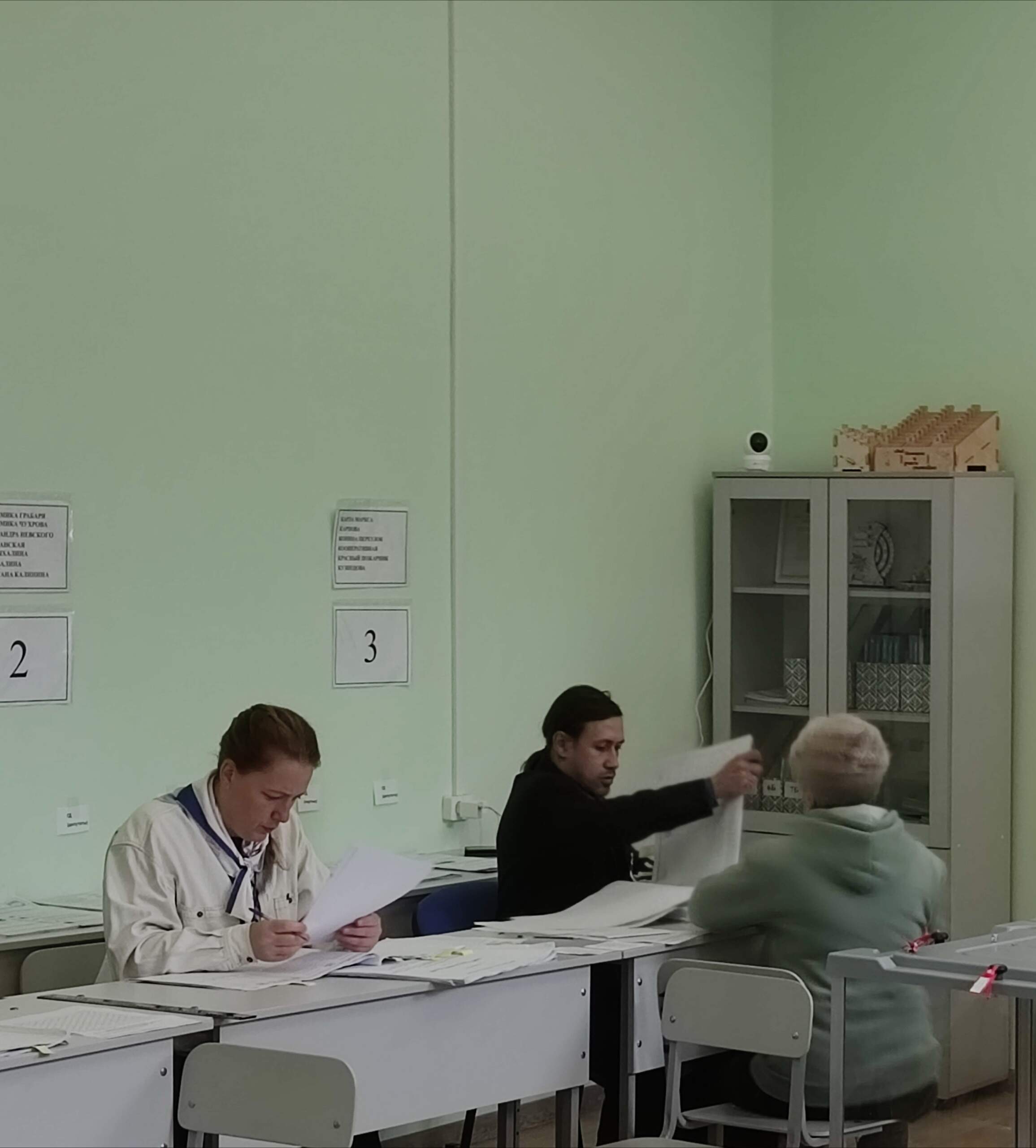 Сообщение — УИК №499, Московская область