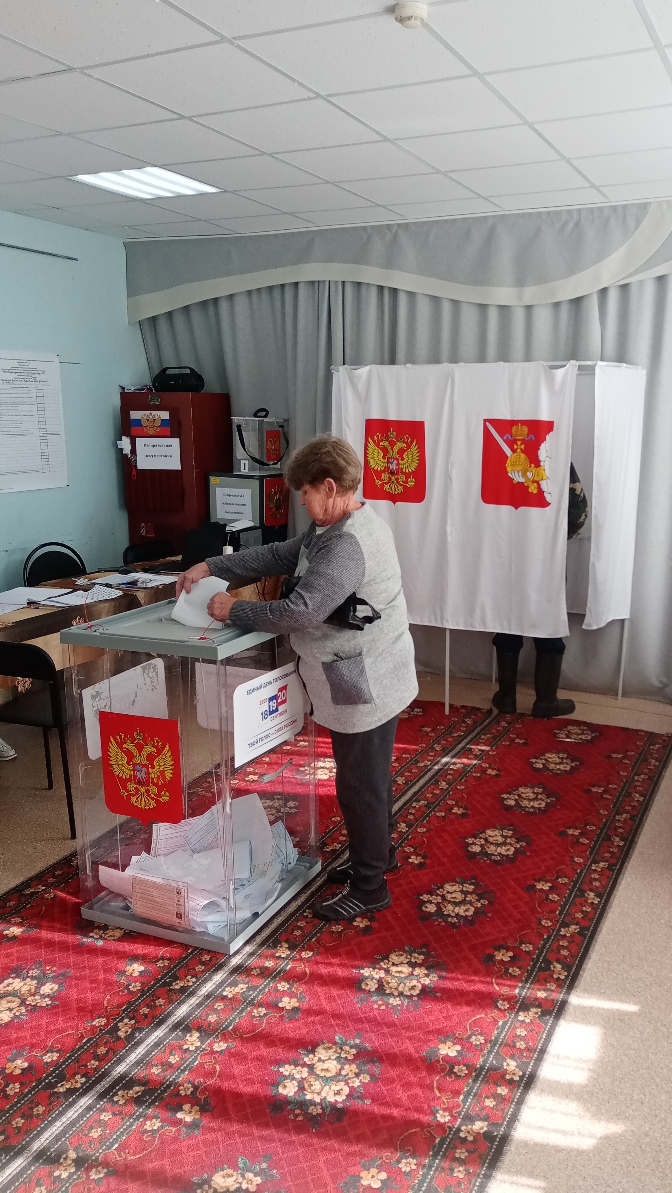 Сообщение — УИК №725, Вологодская область