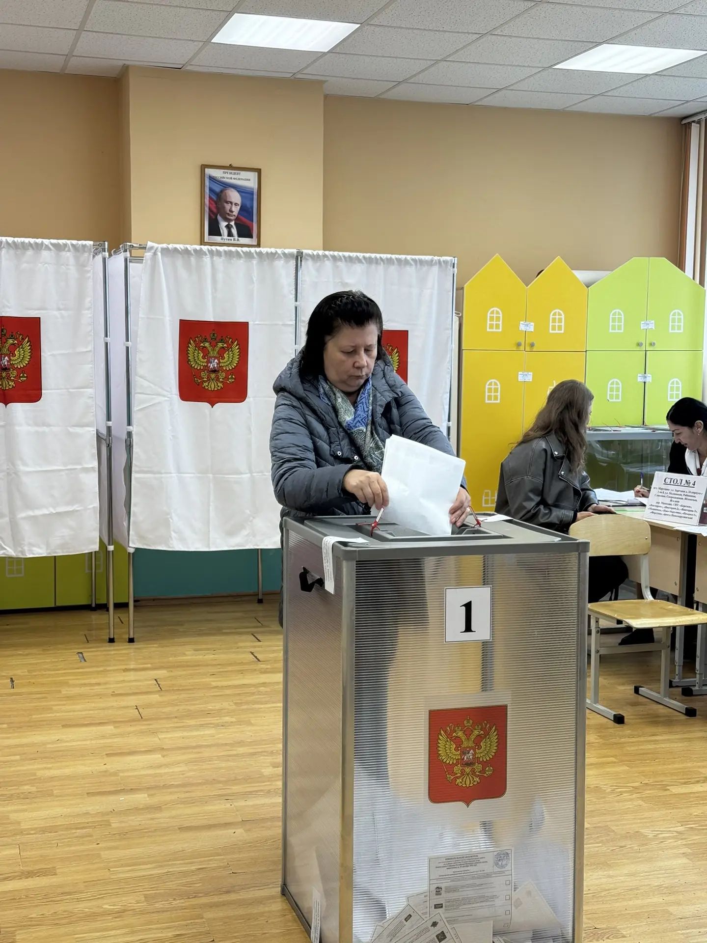 Сообщение — УИК №3852, Московская область