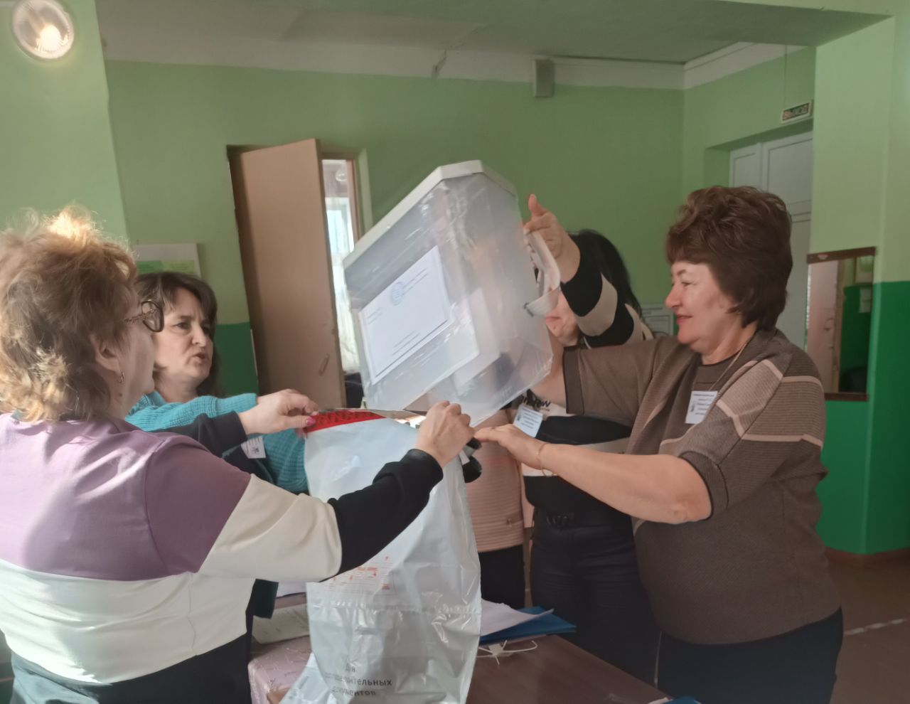 Сообщение наблюдателя — УИК №1412, Саратовская область