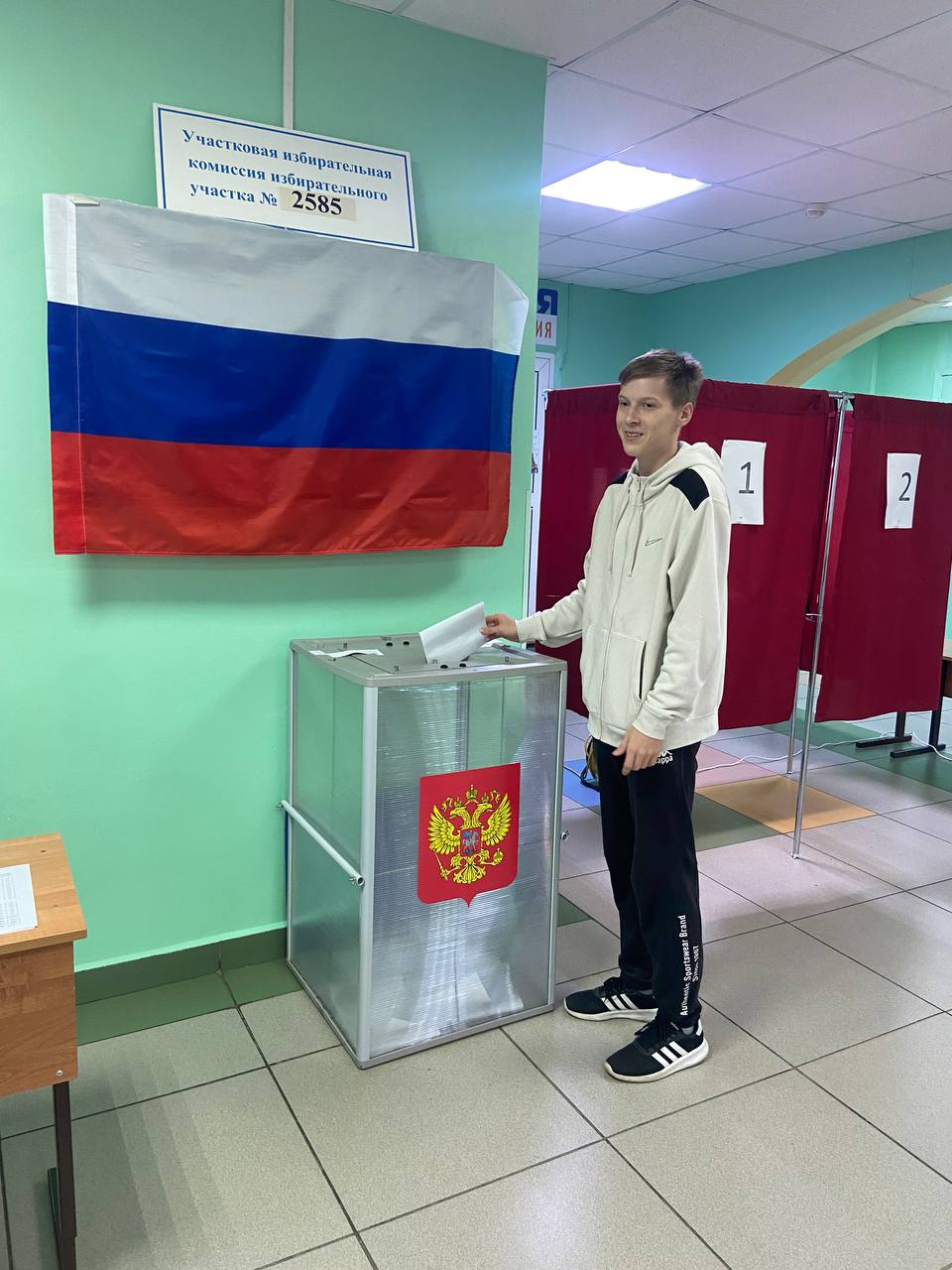 Сообщение наблюдателя — УИК №2585, Нижегородская область