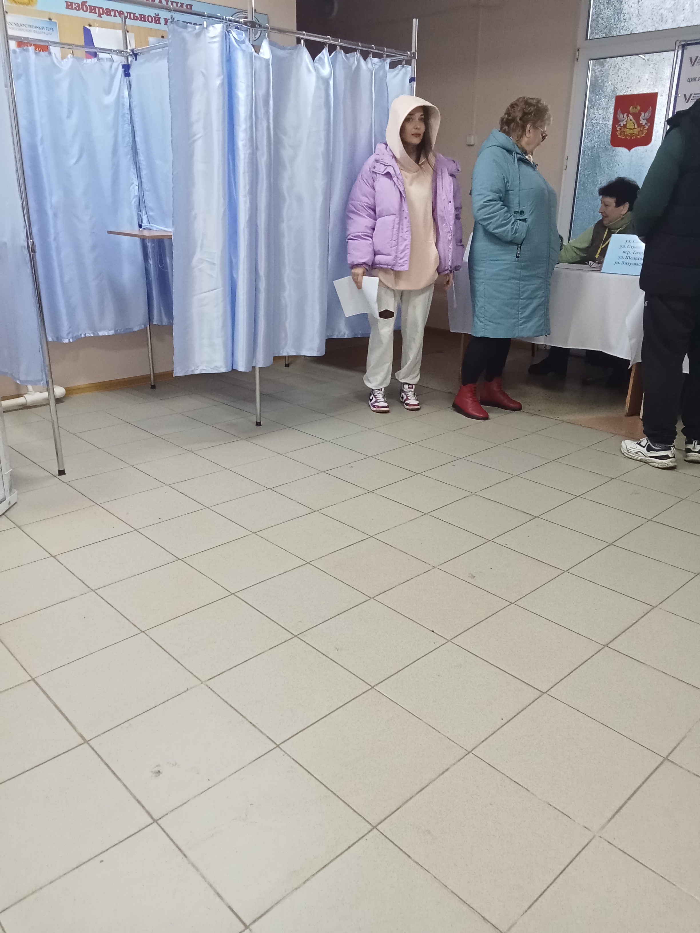 Сообщение наблюдателя — УИК №3430, Воронежская область