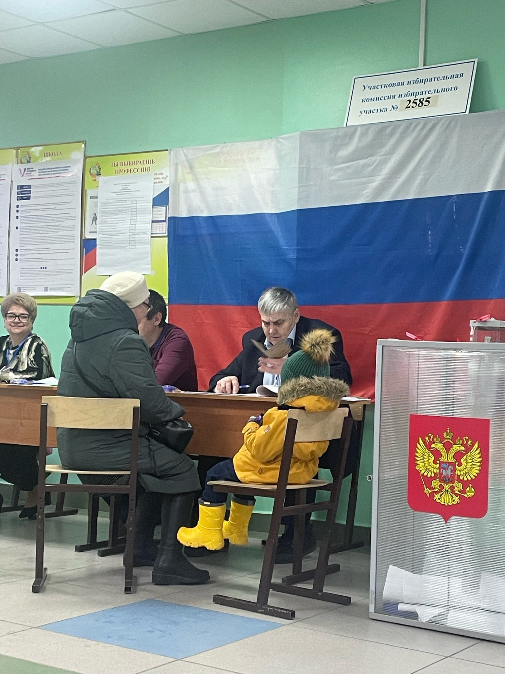 Сообщение наблюдателя — УИК №2585, Нижегородская область
