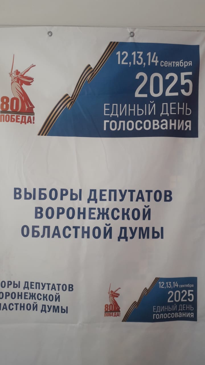 Сообщение наблюдателя — УИК №2506, Воронежская область