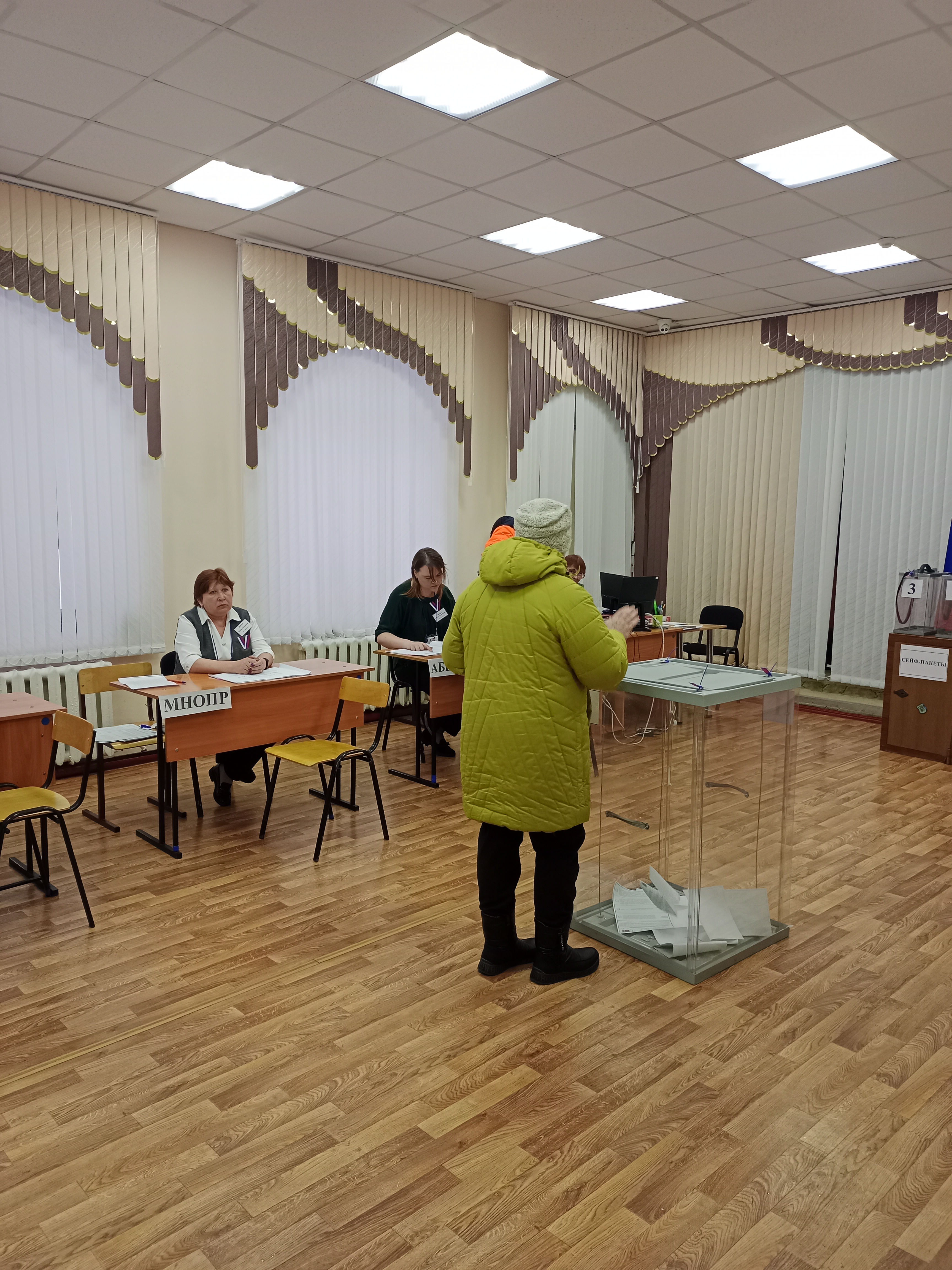 Сообщение наблюдателя — УИК №1213, Новосибирская область