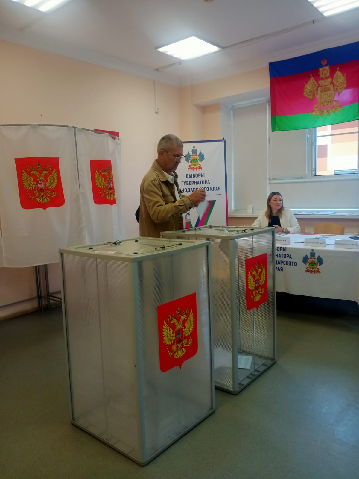 Сообщение наблюдателя — УИК №6127, Краснодарский край