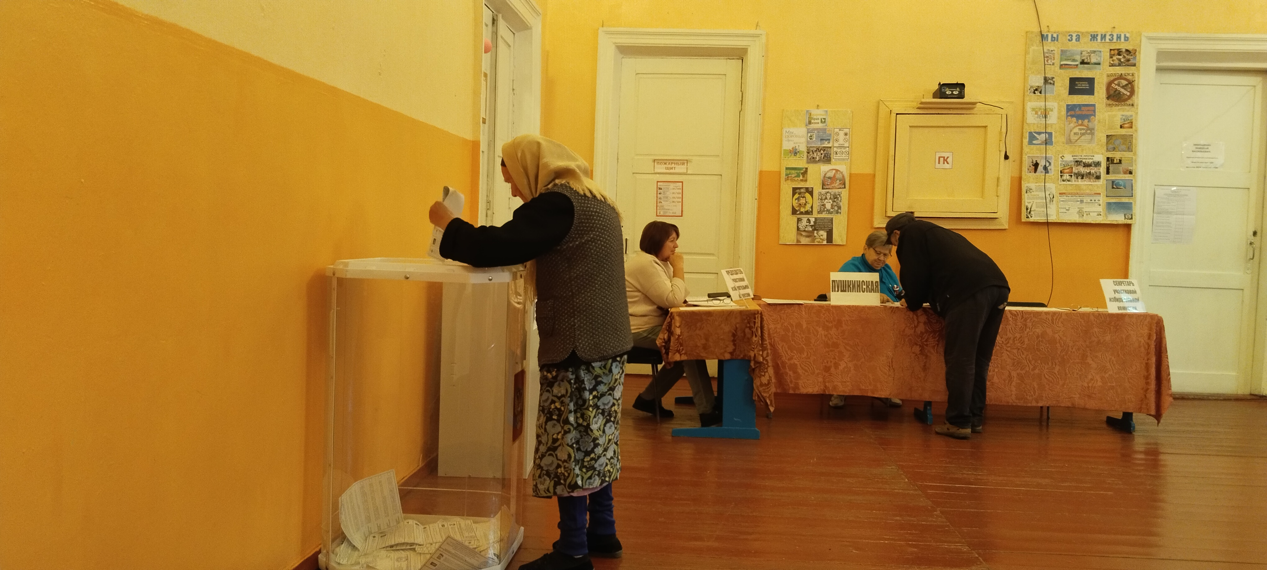 Сообщение — УИК №2647, Воронежская область