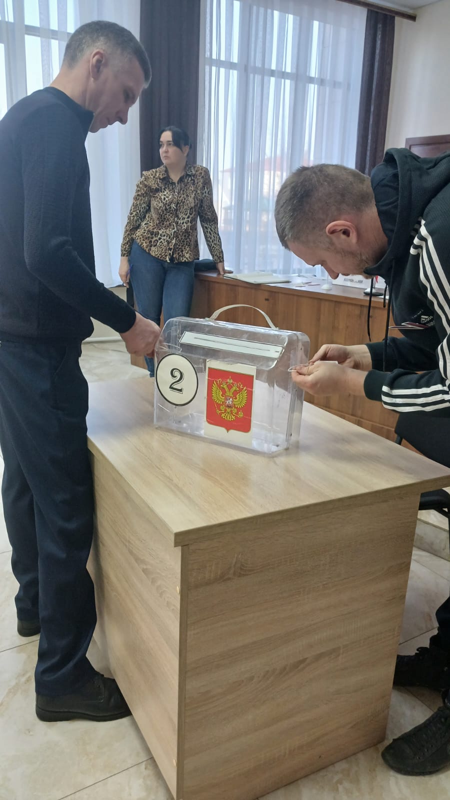 Сообщение наблюдателя — УИК №2907, Воронежская область