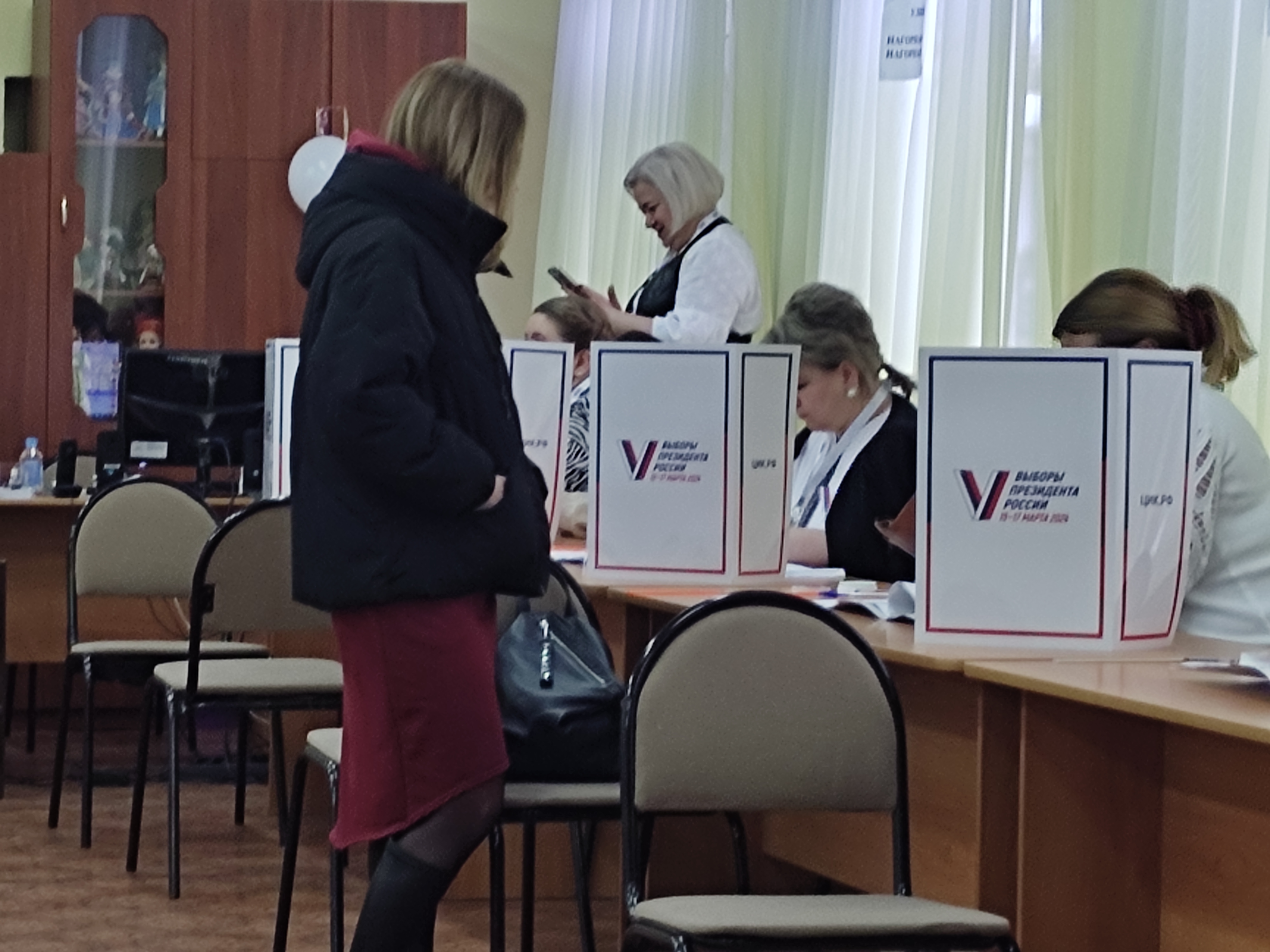 Сообщение наблюдателя — УИК №1350, Московская область