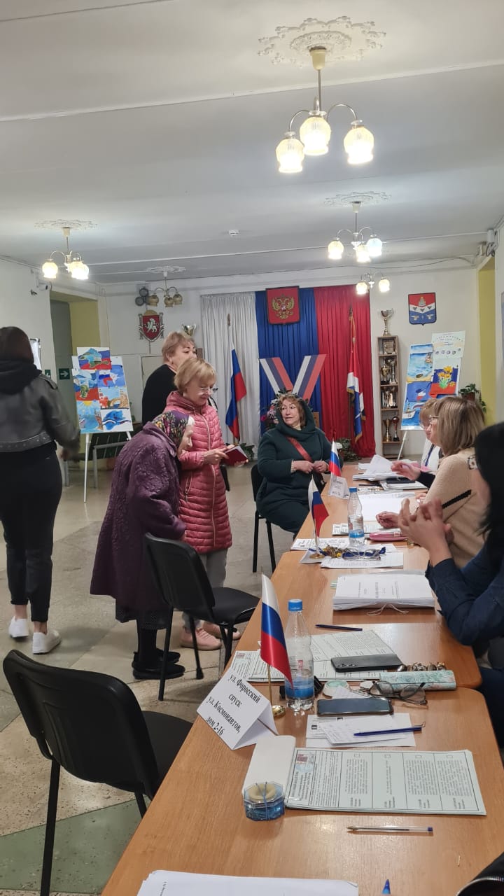 Сообщение наблюдателя — УИК №542, Республика Крым