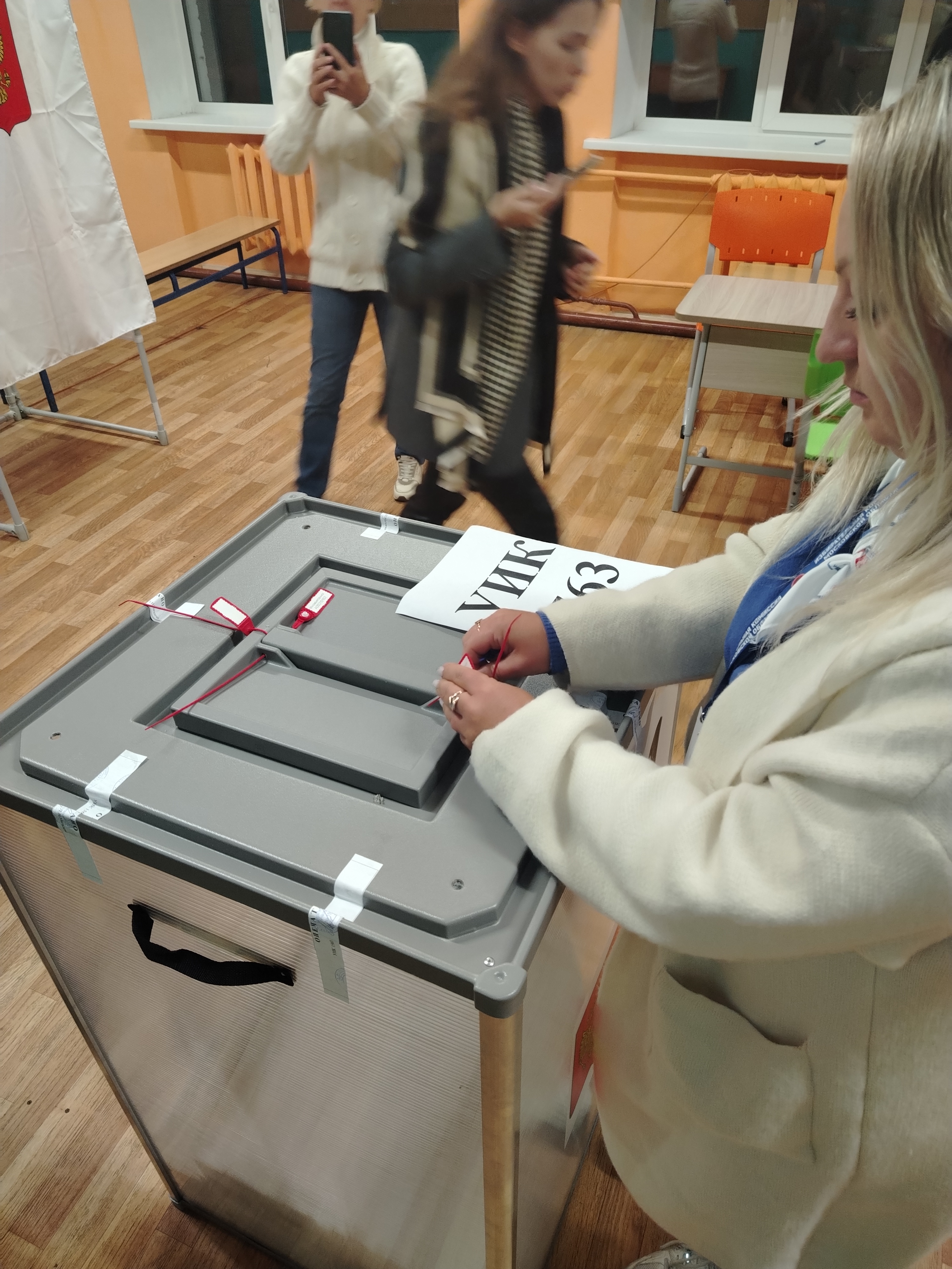 Сообщение — УИК №1563, Московская область