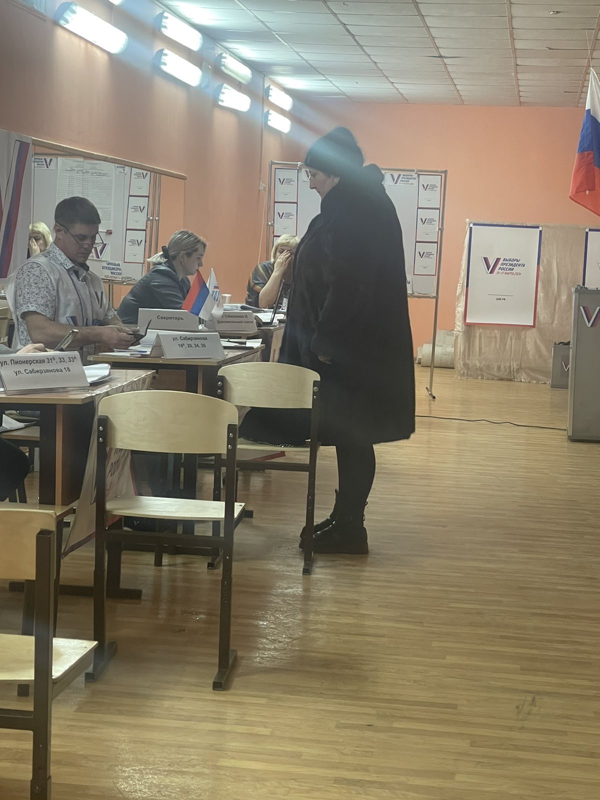 Сообщение наблюдателя — УИК №2110, Самарская область