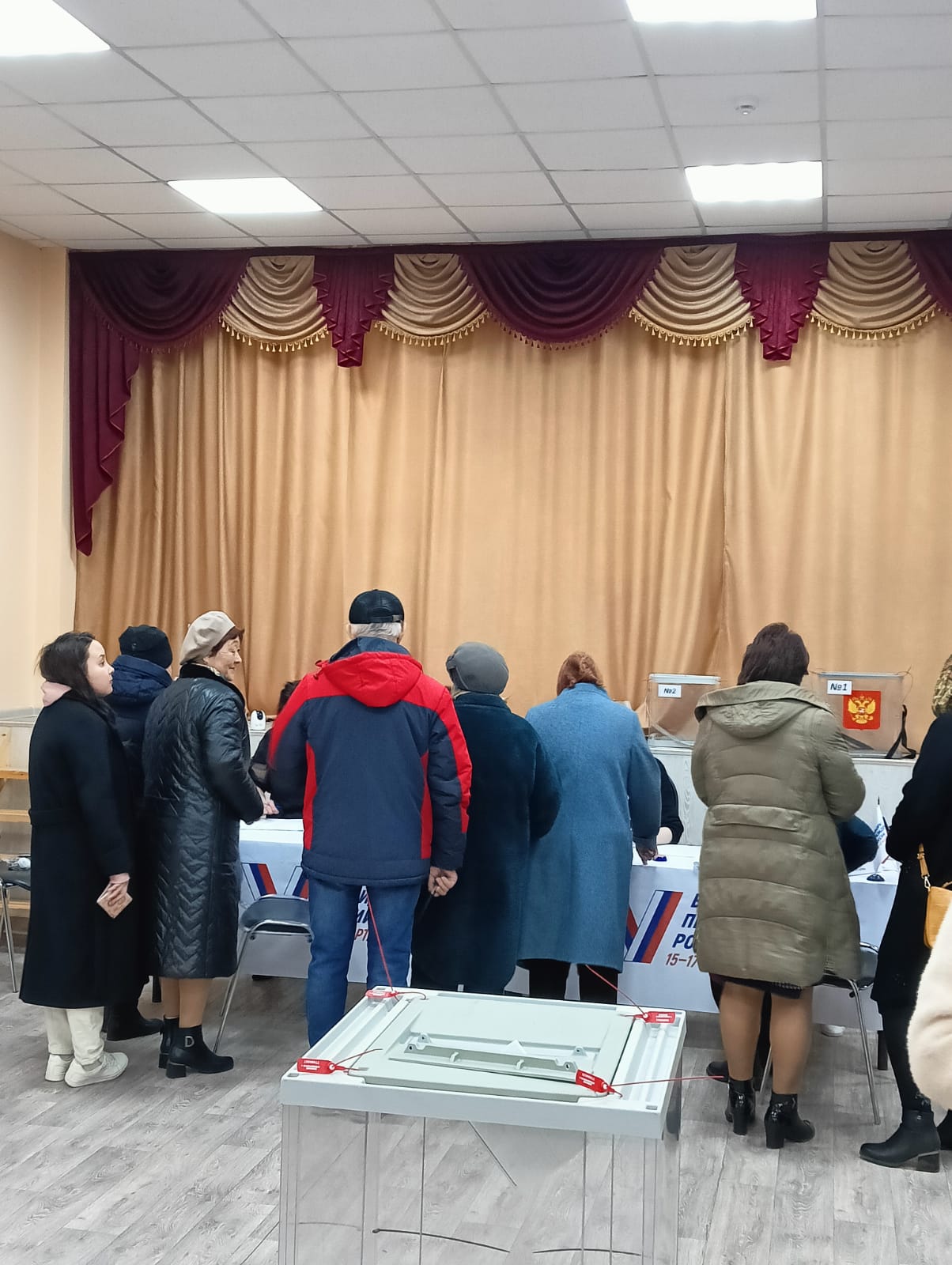 Сообщение наблюдателя — УИК №1031, Астраханская область