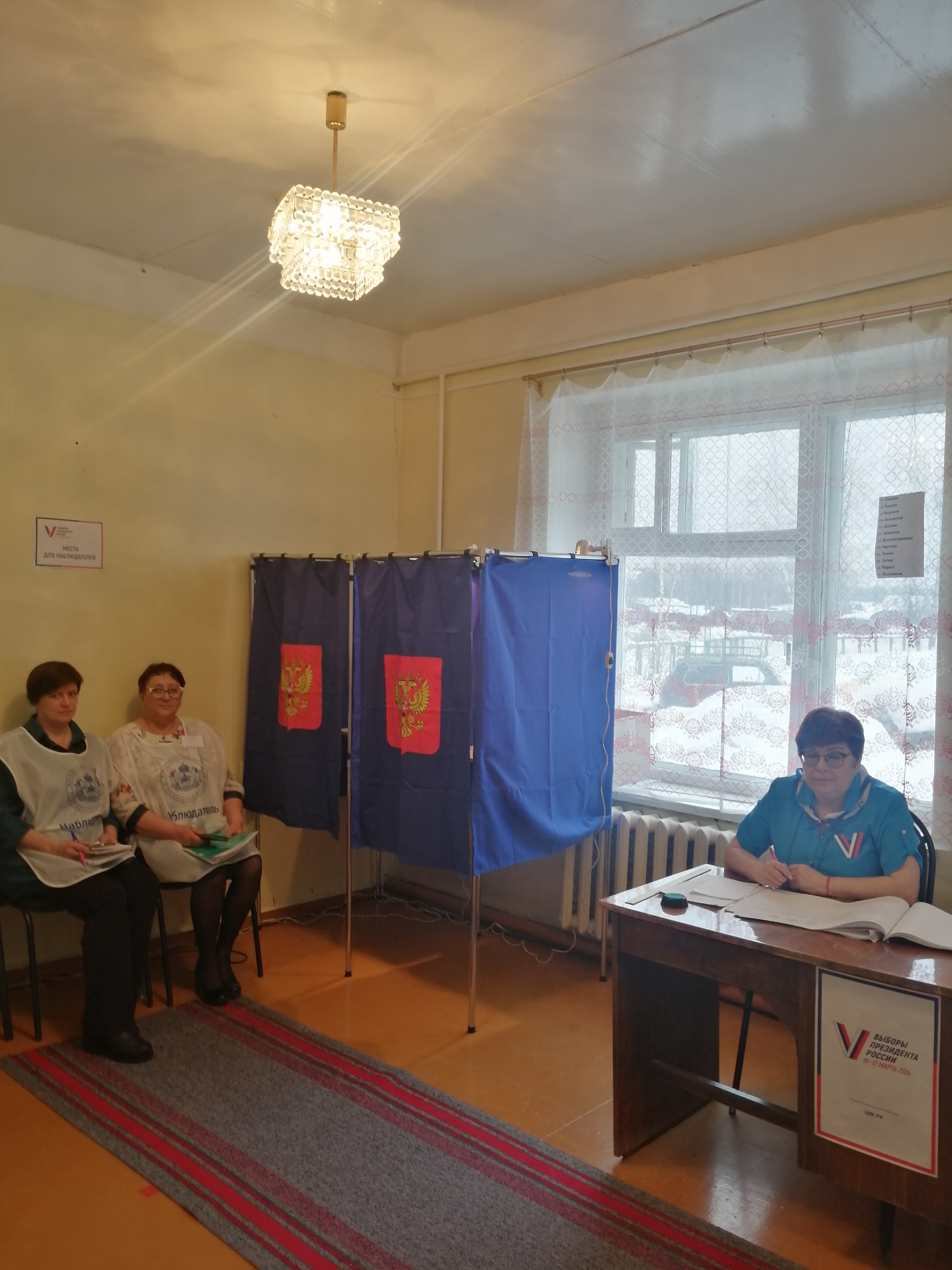 Сообщение наблюдателя — УИК №397, Костромская область